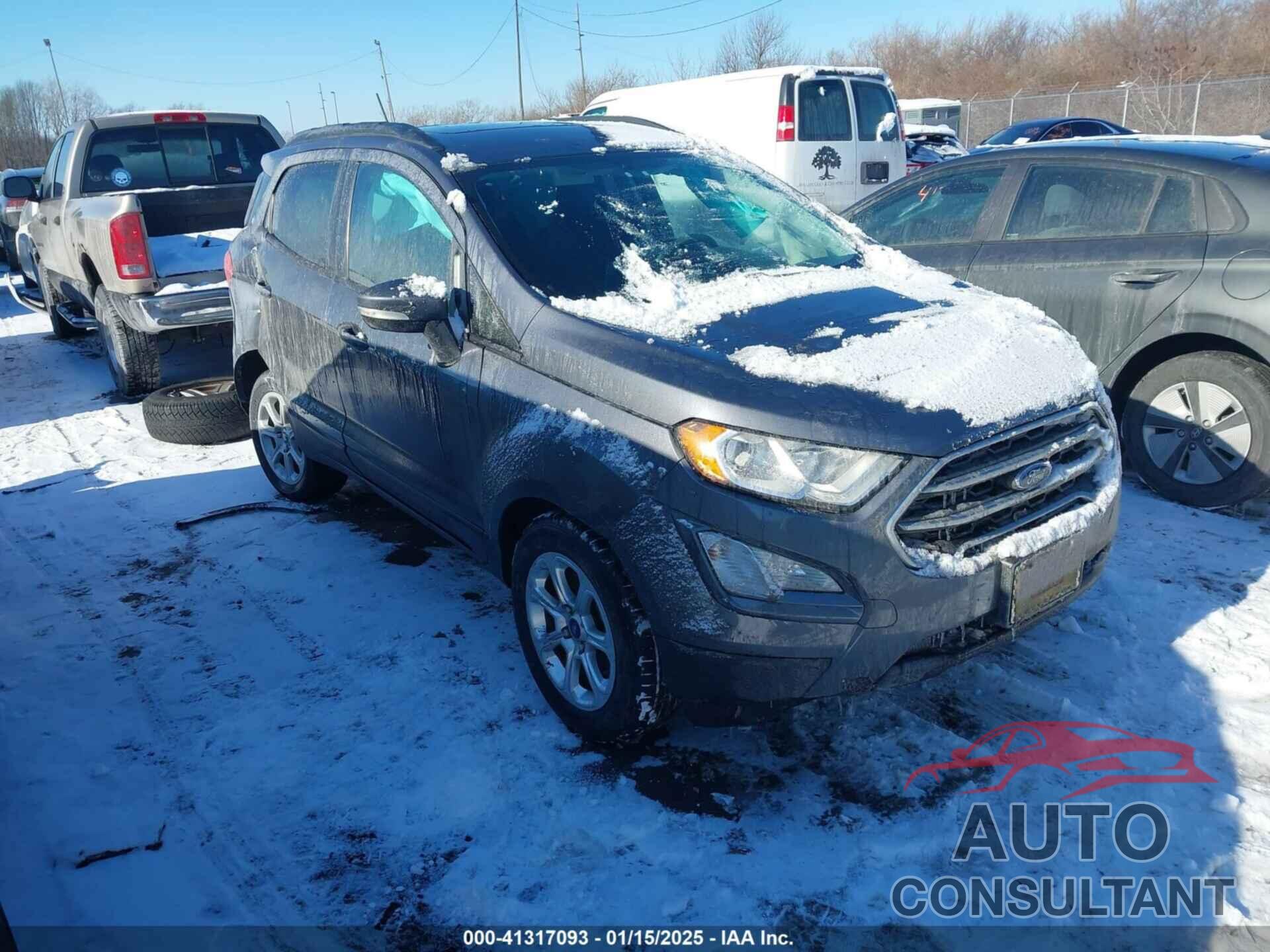 FORD ECOSPORT 2018 - MAJ3P1TE8JC228890