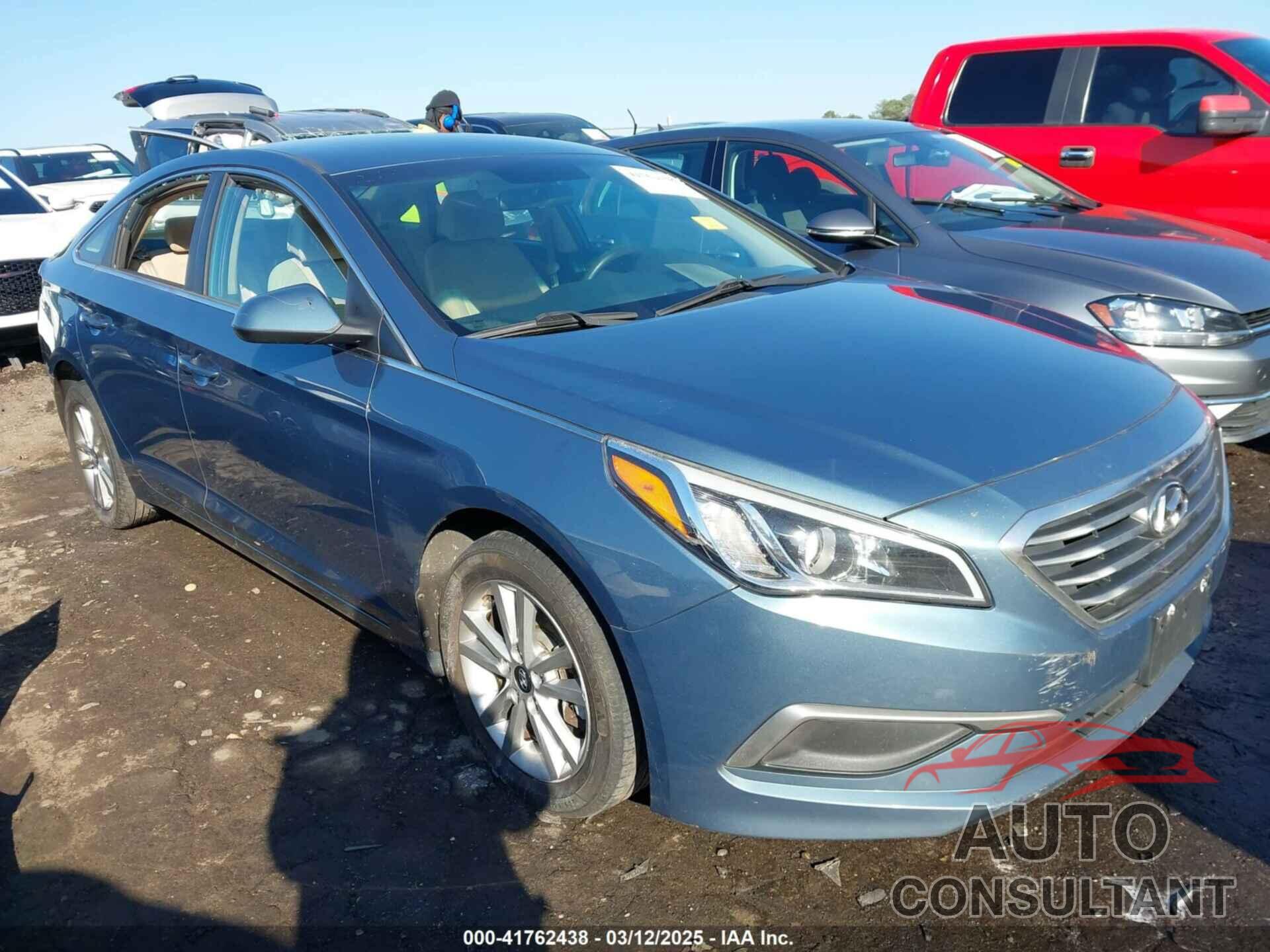 HYUNDAI SONATA 2017 - 5NPE24AF0HH507683