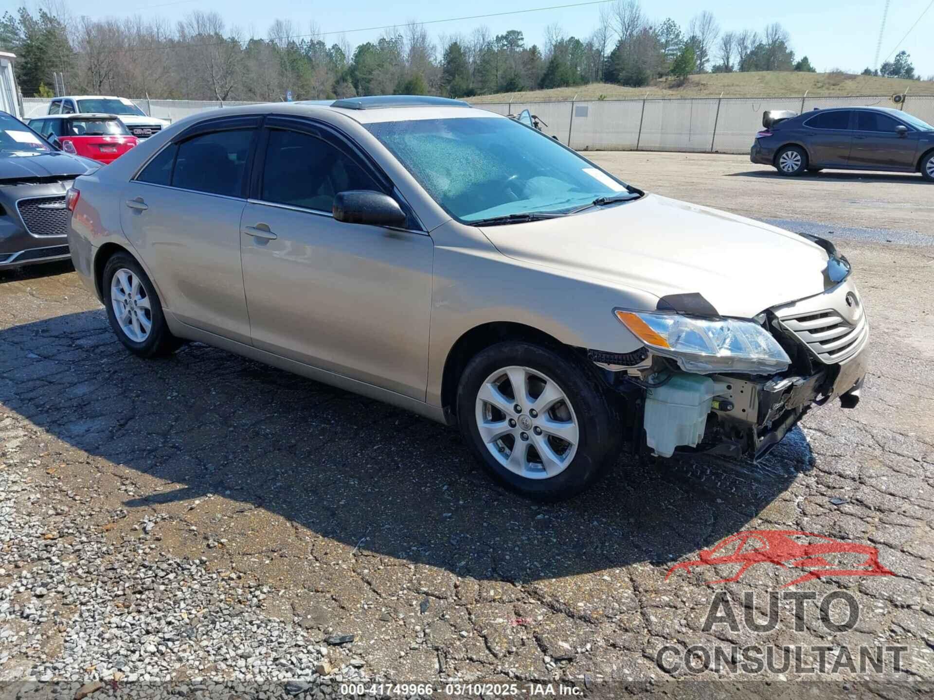 TOYOTA CAMRY 2009 - 4T4BE46K29R118407