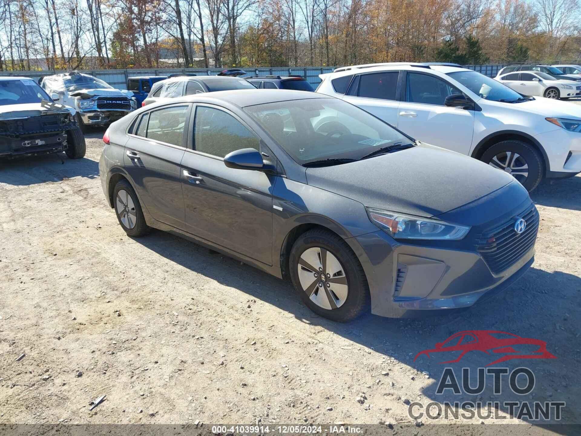 HYUNDAI IONIQ HYBRID 2019 - KMHC65LC6KU118592