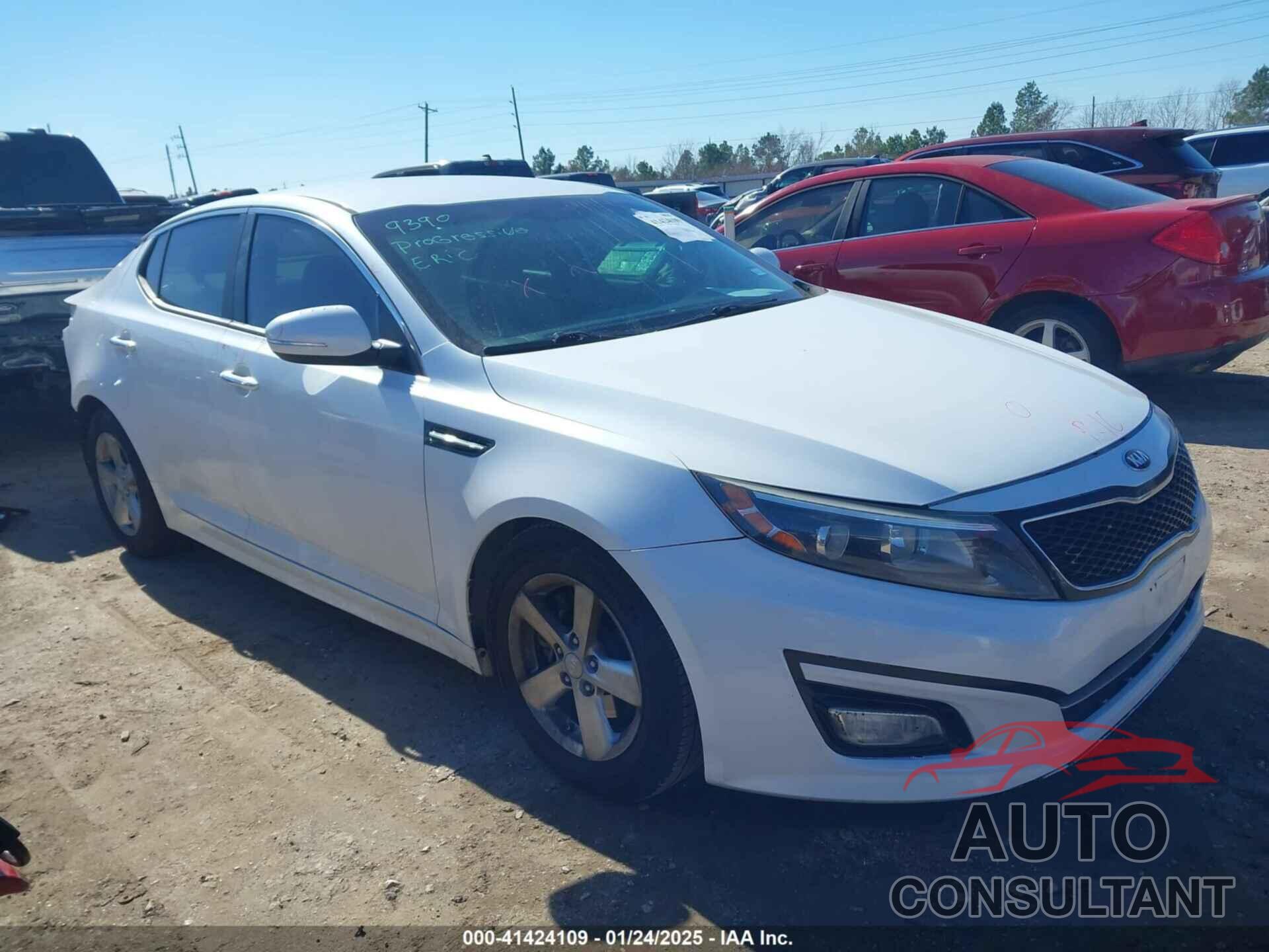 KIA OPTIMA 2015 - KNAGM4A73F5593142