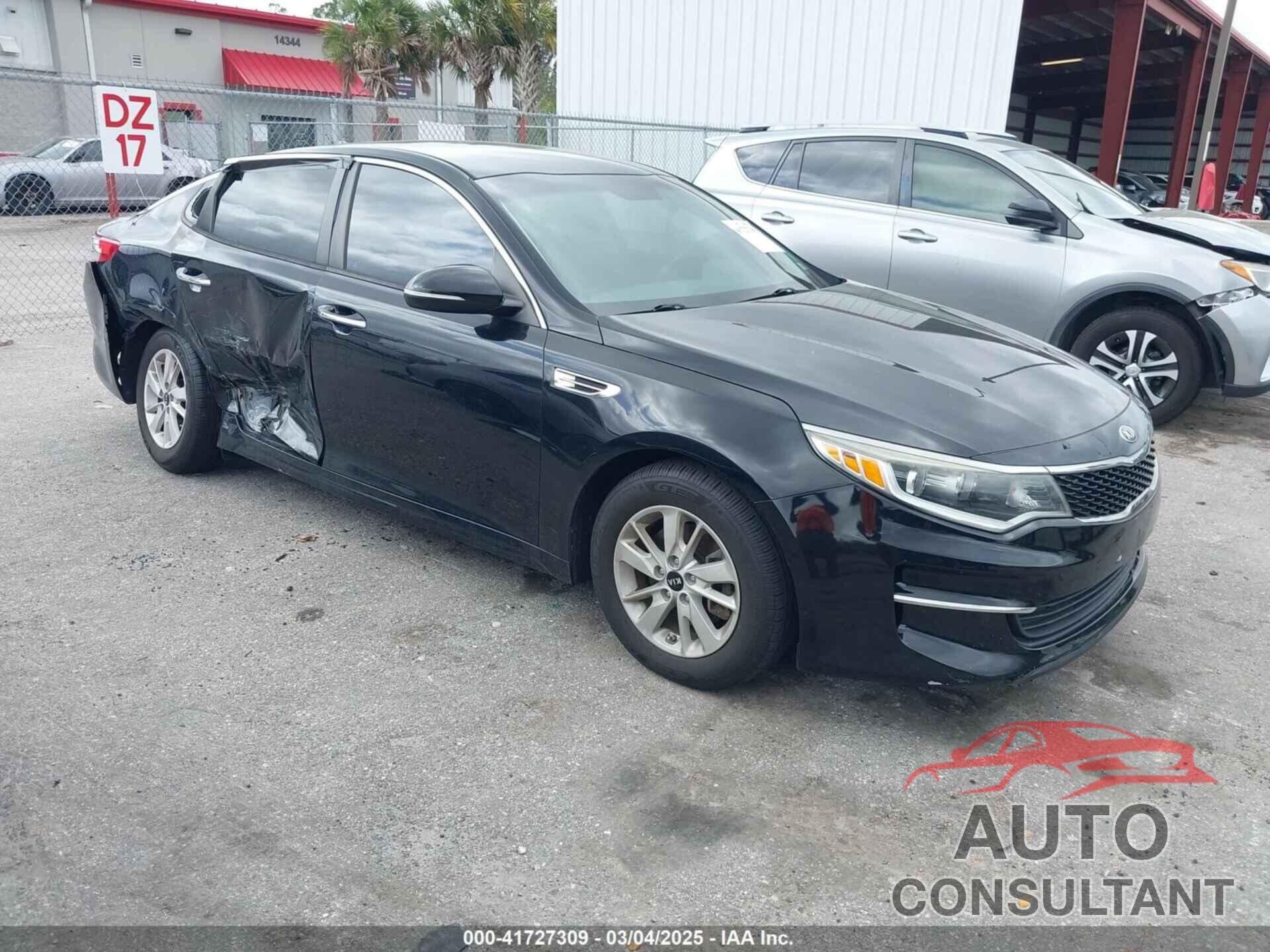 KIA OPTIMA 2016 - 5XXGT4L31GG024240