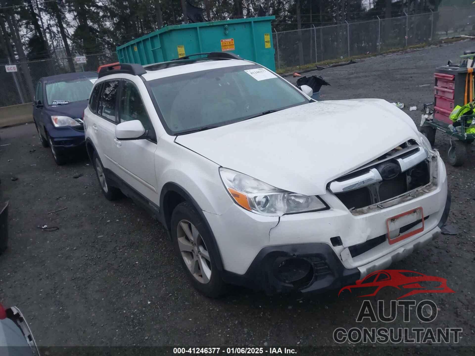 SUBARU OUTBACK 2014 - 4S4BRBNC0E3240227