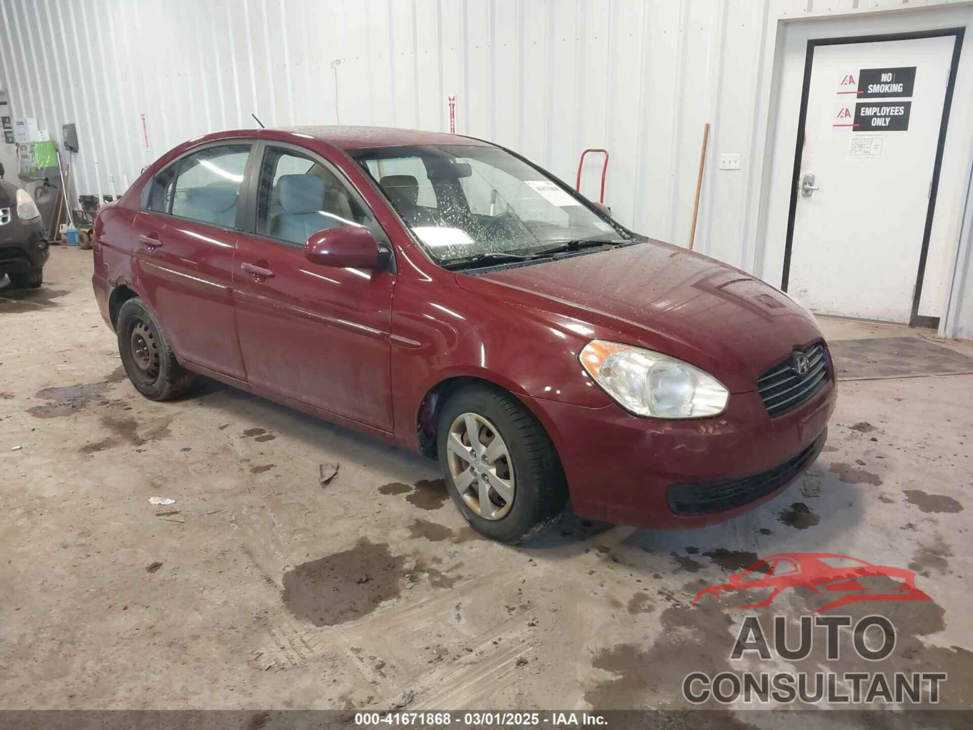 HYUNDAI ACCENT 2009 - KMHCN46C09U374620