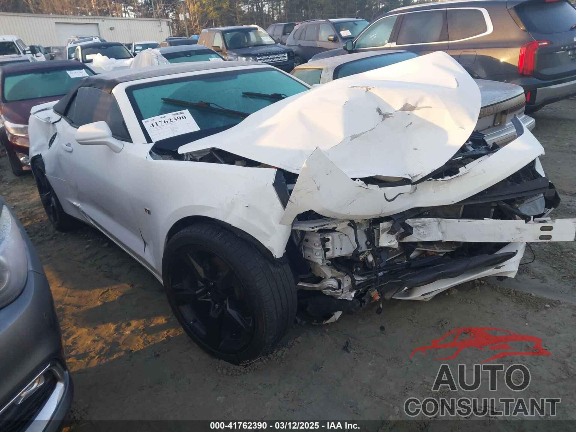 CHEVROLET CAMARO 2017 - 1G1FD3DSXH0108349