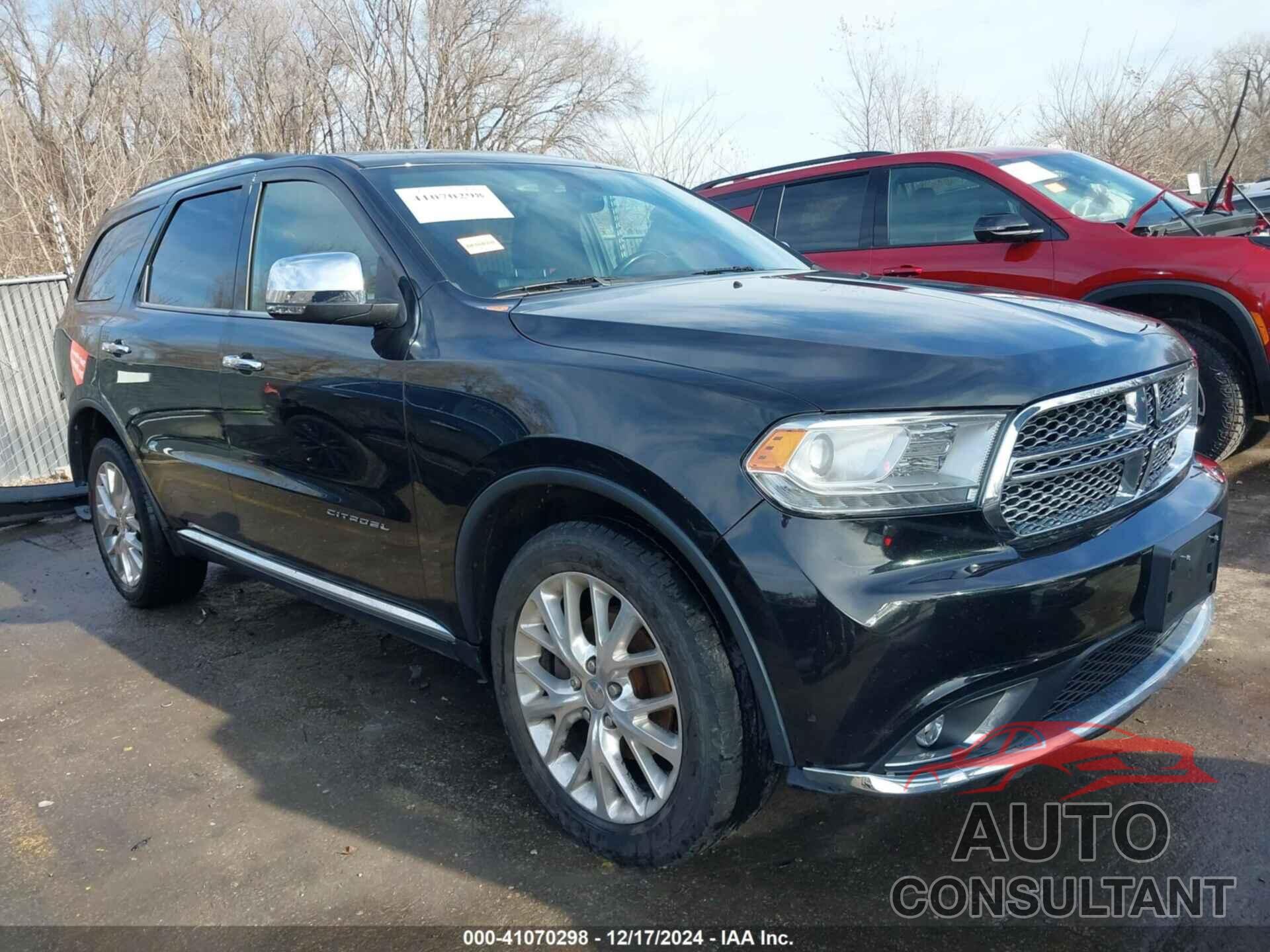 DODGE DURANGO 2015 - 1C4RDJEG0FC112165