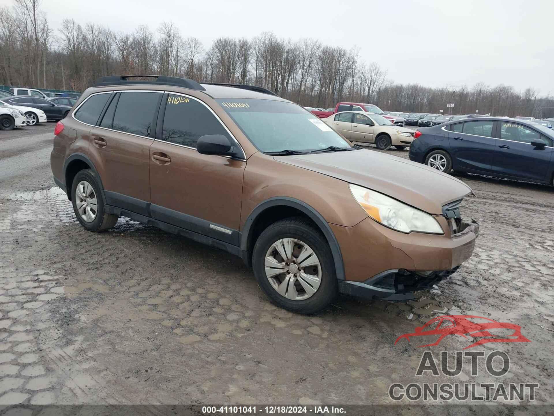 SUBARU OUTBACK 2011 - 4S4BRBAC5B3425813