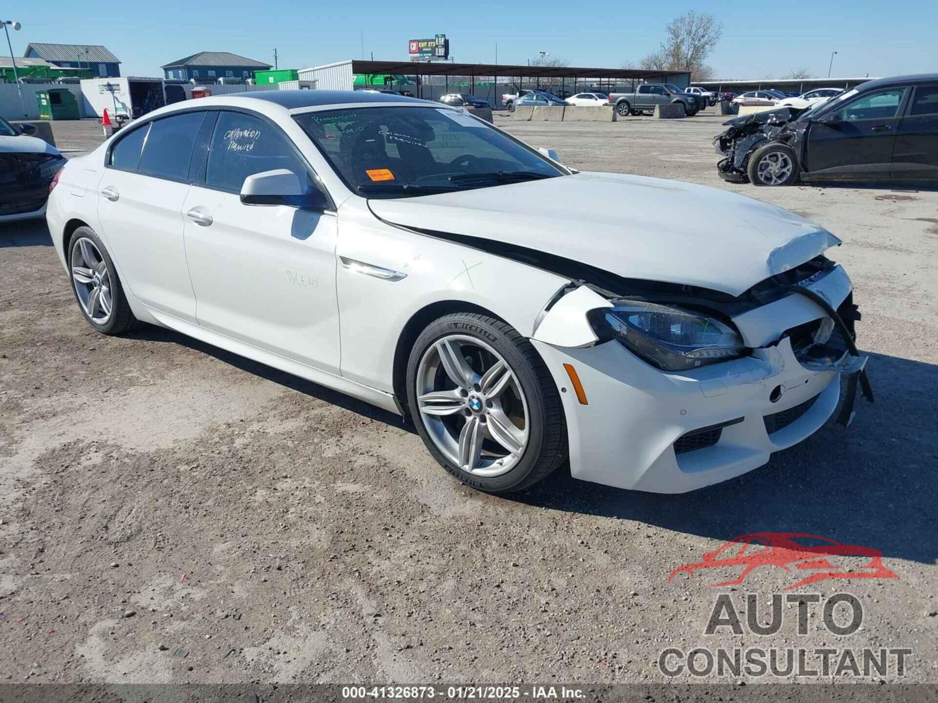 BMW 650I GRAN COUPE 2014 - WBA6B2C52ED129636