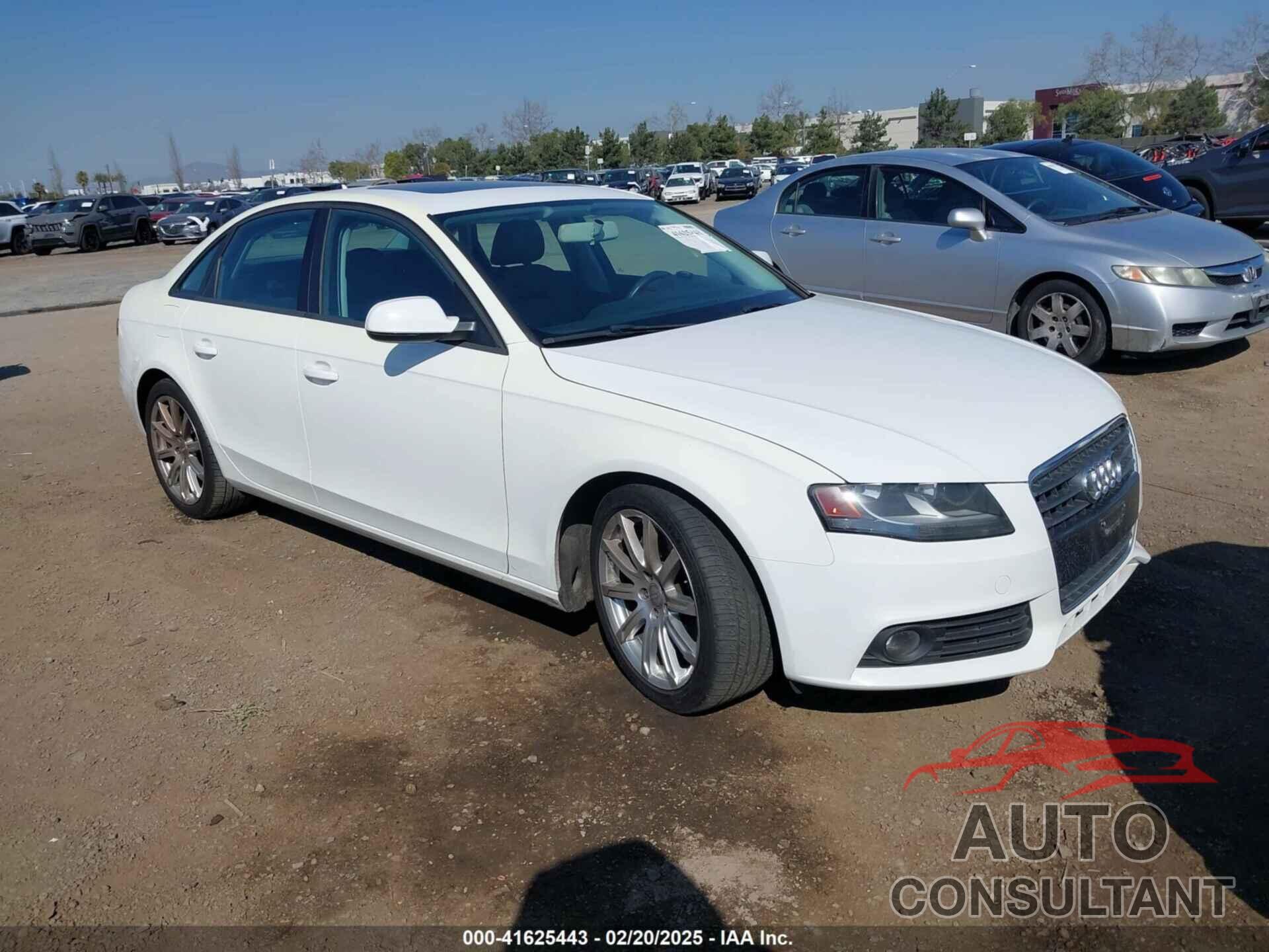 AUDI A4 2010 - WAUAFAFL9AN017245