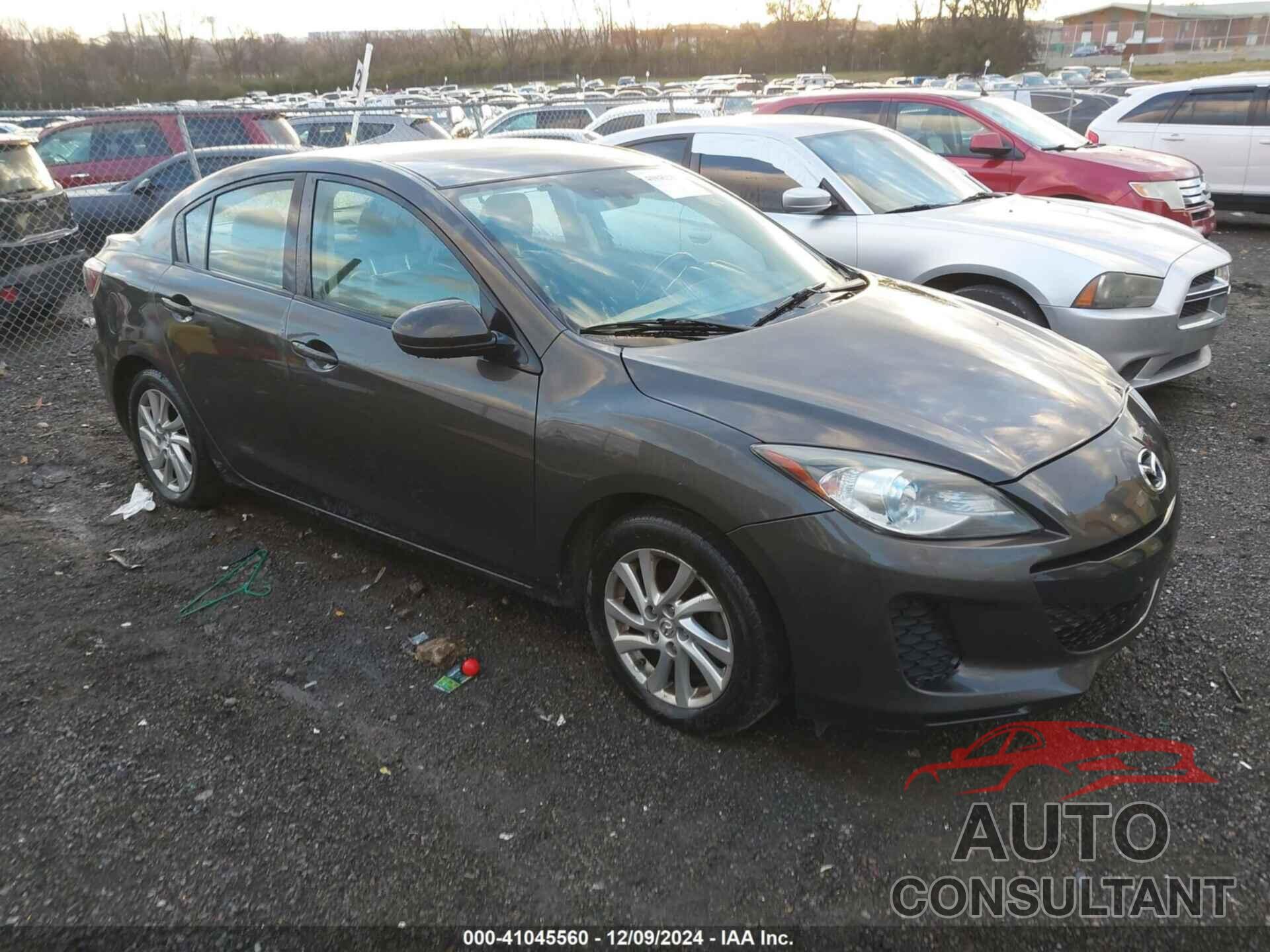 MAZDA MAZDA3 2012 - JM1BL1W85C1661184