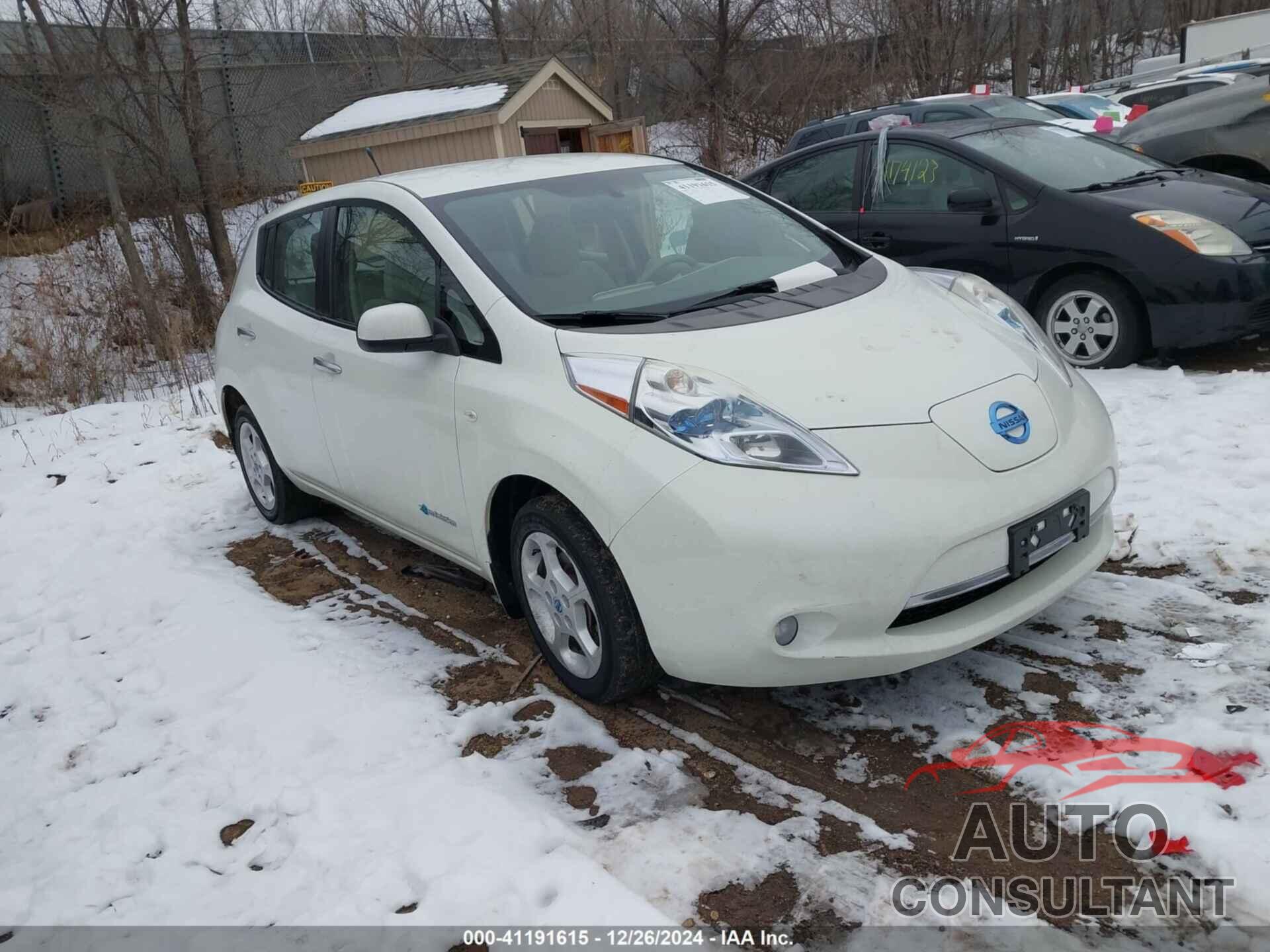 NISSAN LEAF 2012 - JN1AZ0CP5CT026036