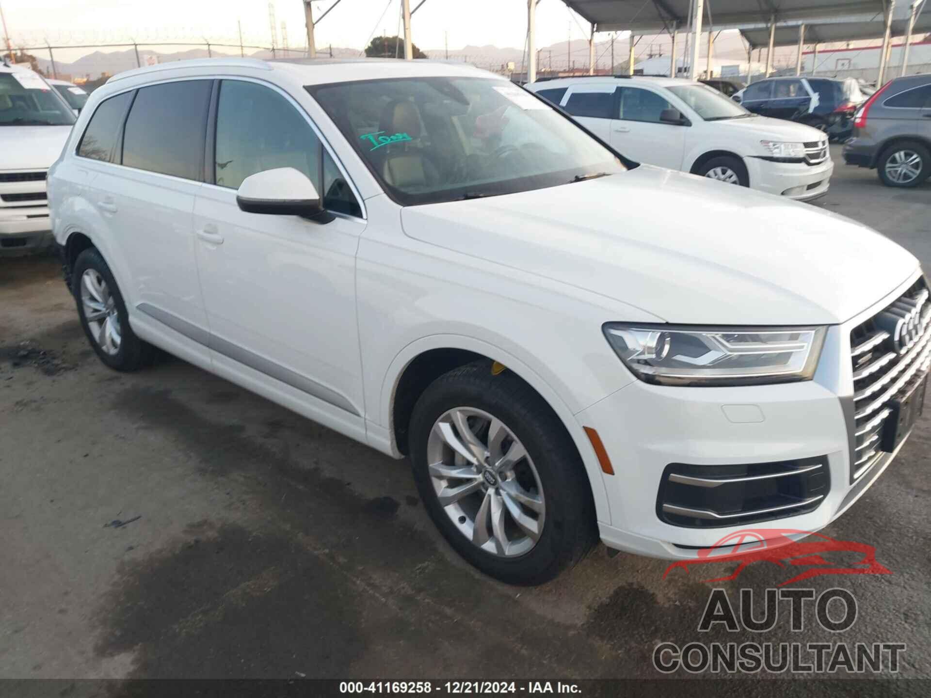 AUDI Q7 2019 - WA1AHAF78KD019280