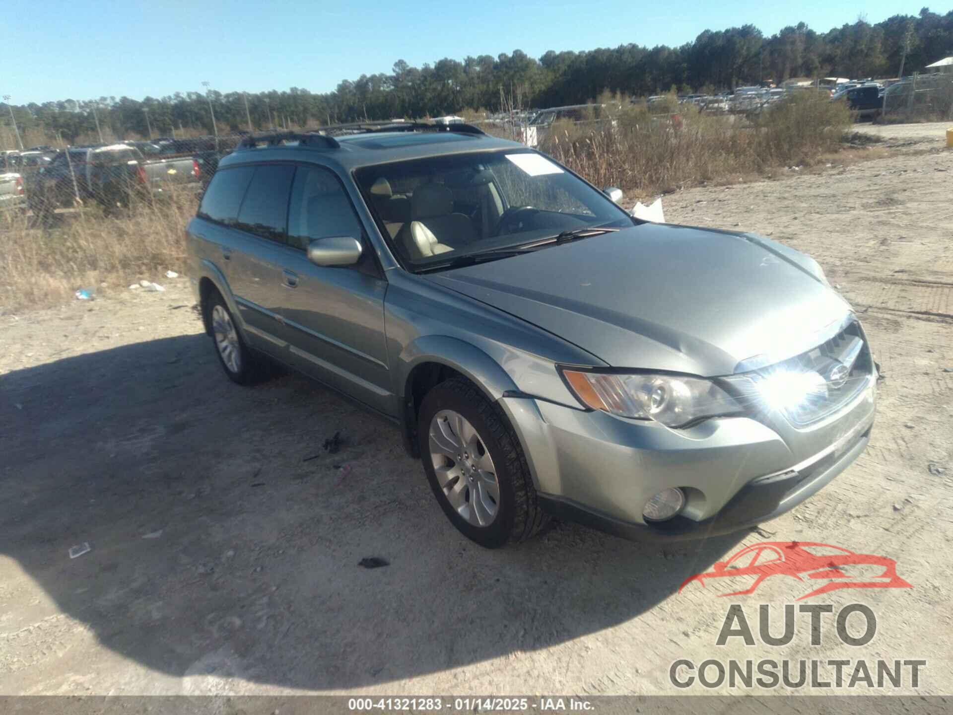 SUBARU OUTBACK 2009 - 4S4BP66C097323862