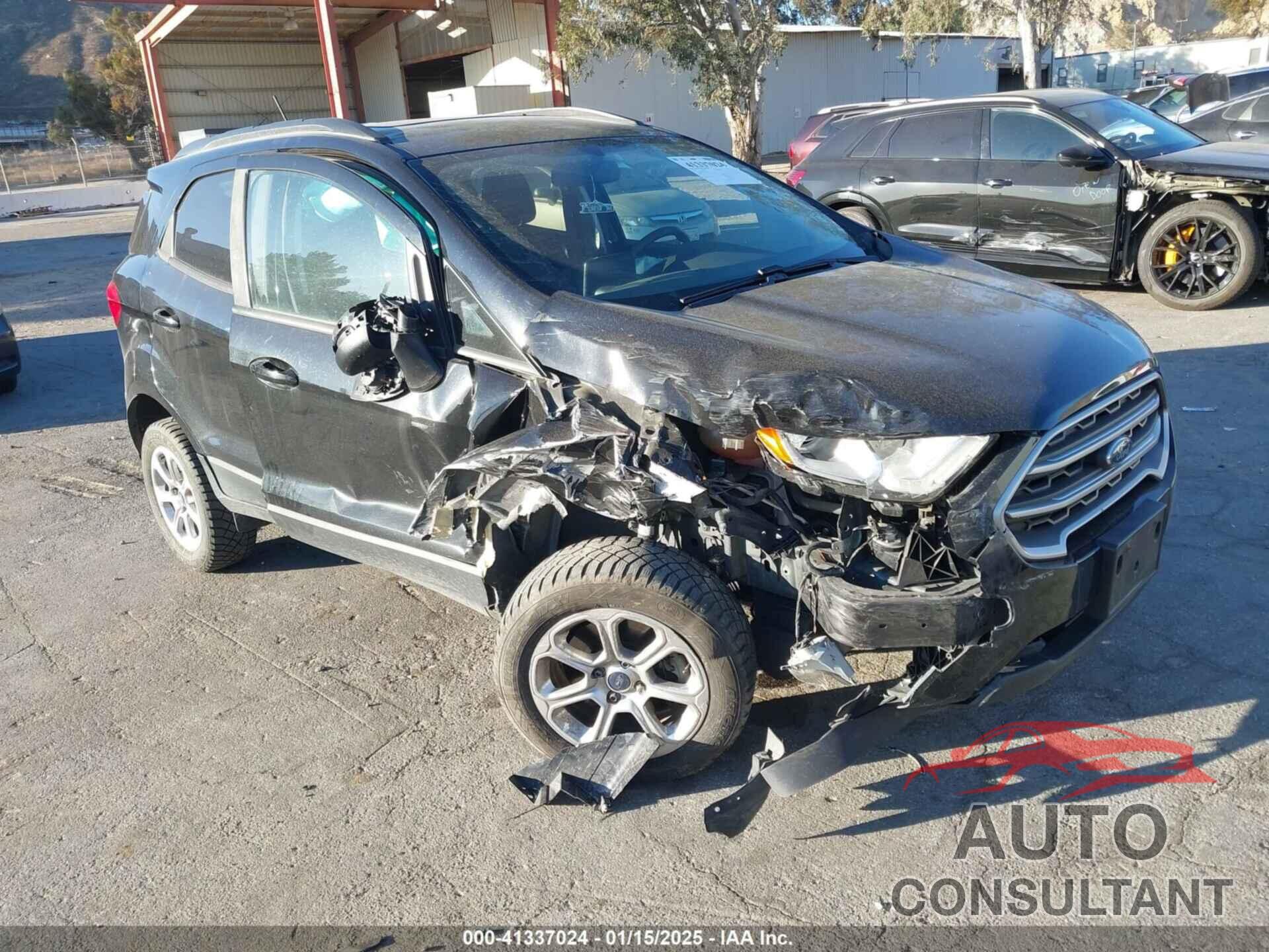 FORD ECOSPORT 2018 - MAJ6P1UL4JC191055