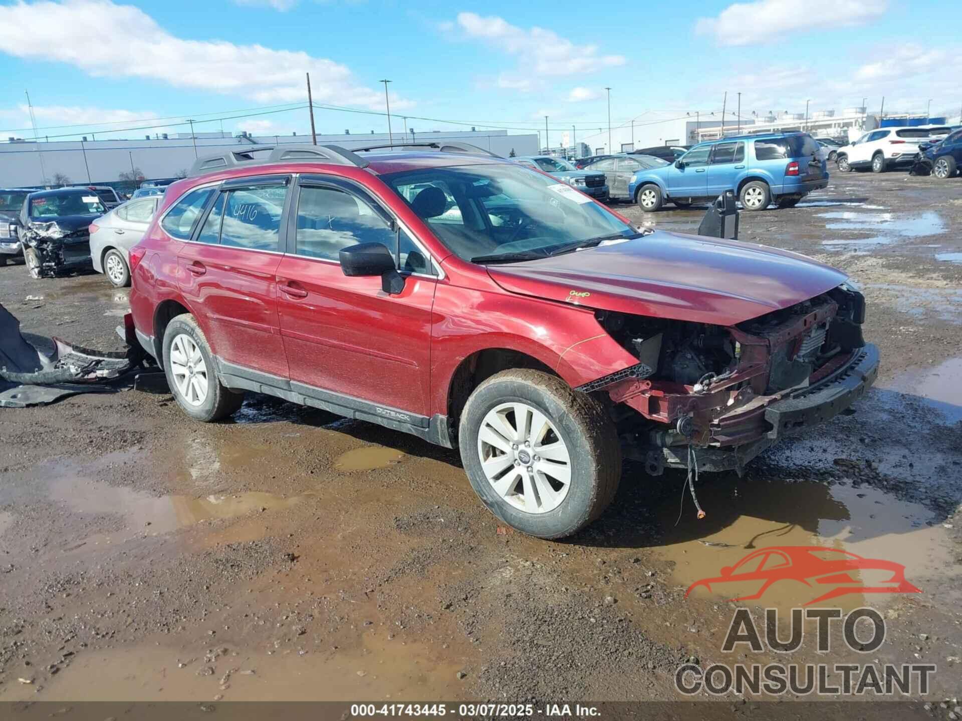 SUBARU OUTBACK 2017 - 4S4BSAAC4H3393041