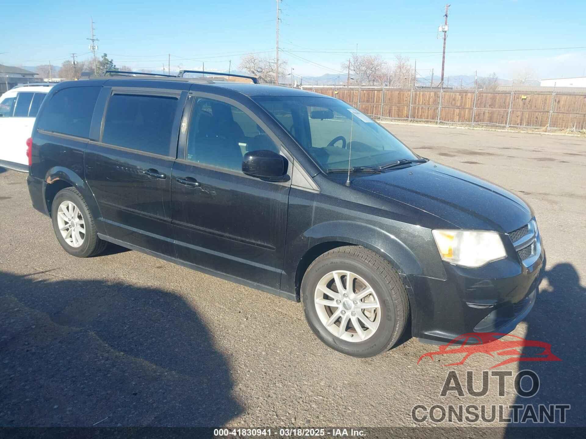 DODGE GRAND CARAVAN 2014 - 2C4RDGCG4ER356901