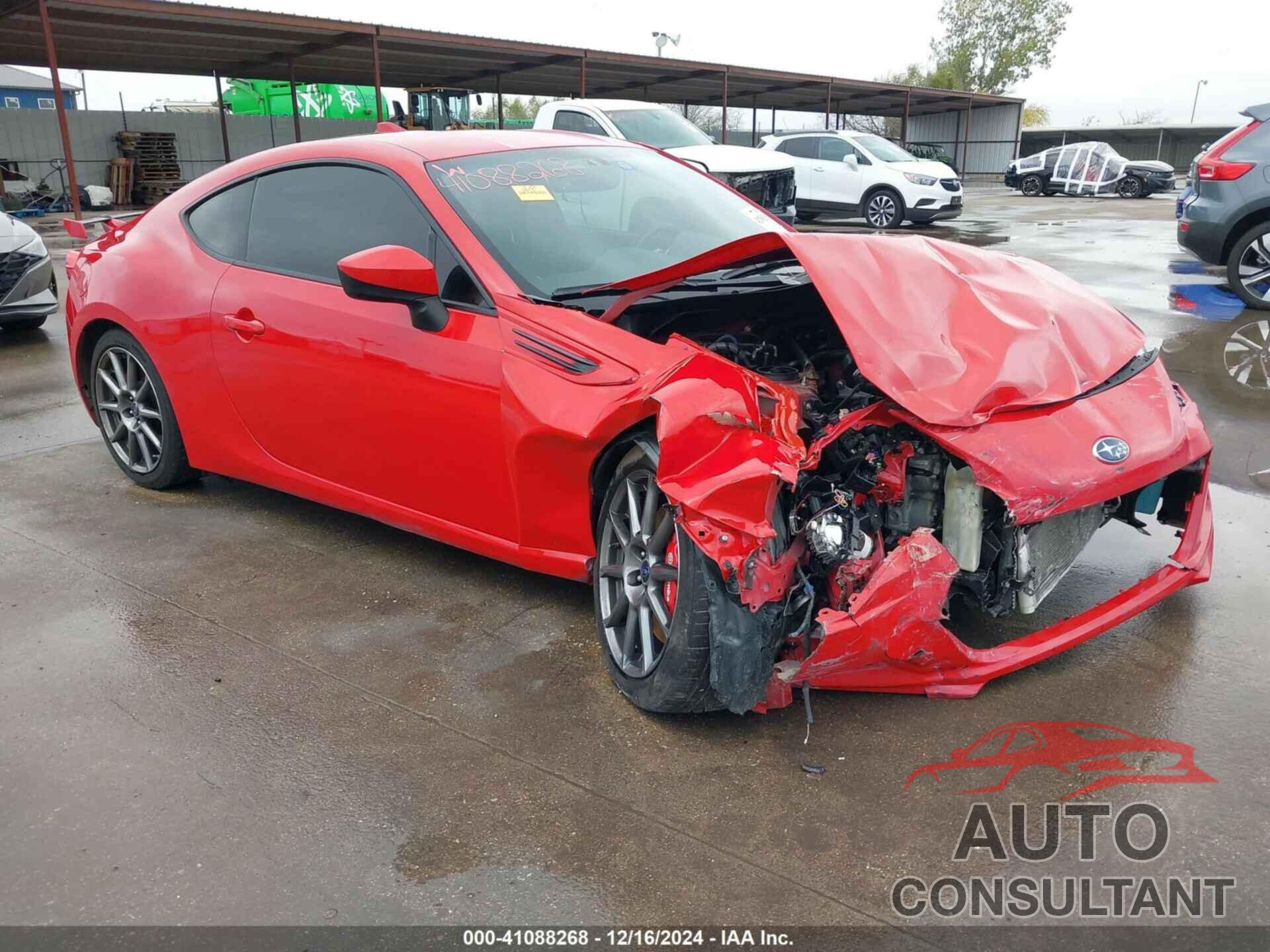 SUBARU BRZ 2017 - JF1ZCAC16H9603251