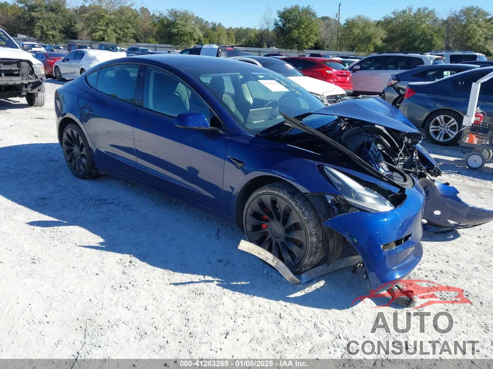 TESLA MODEL 3 2022 - 5YJ3E1EC9NF263040