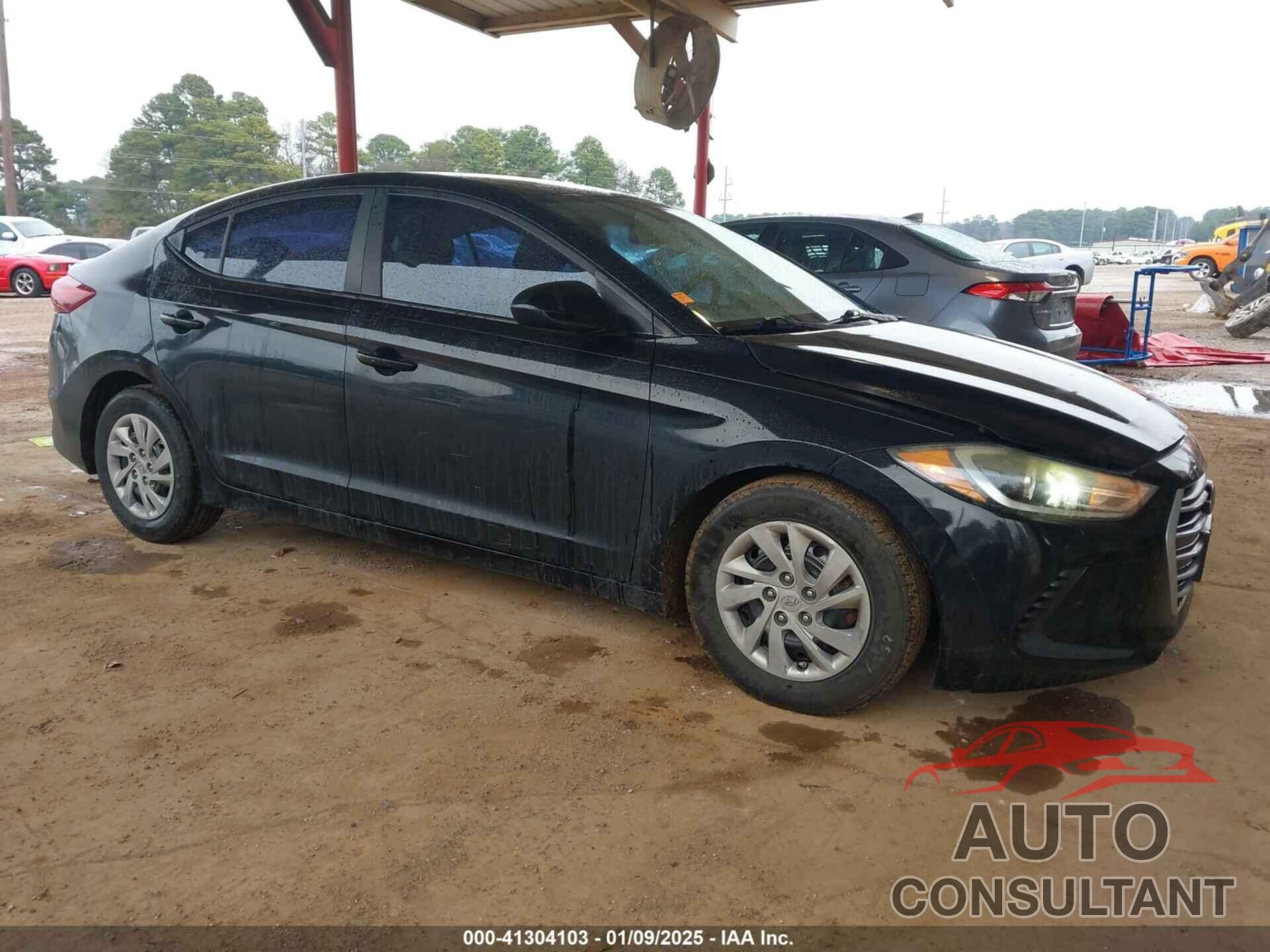 HYUNDAI ELANTRA 2017 - KMHD74LF6HU129025