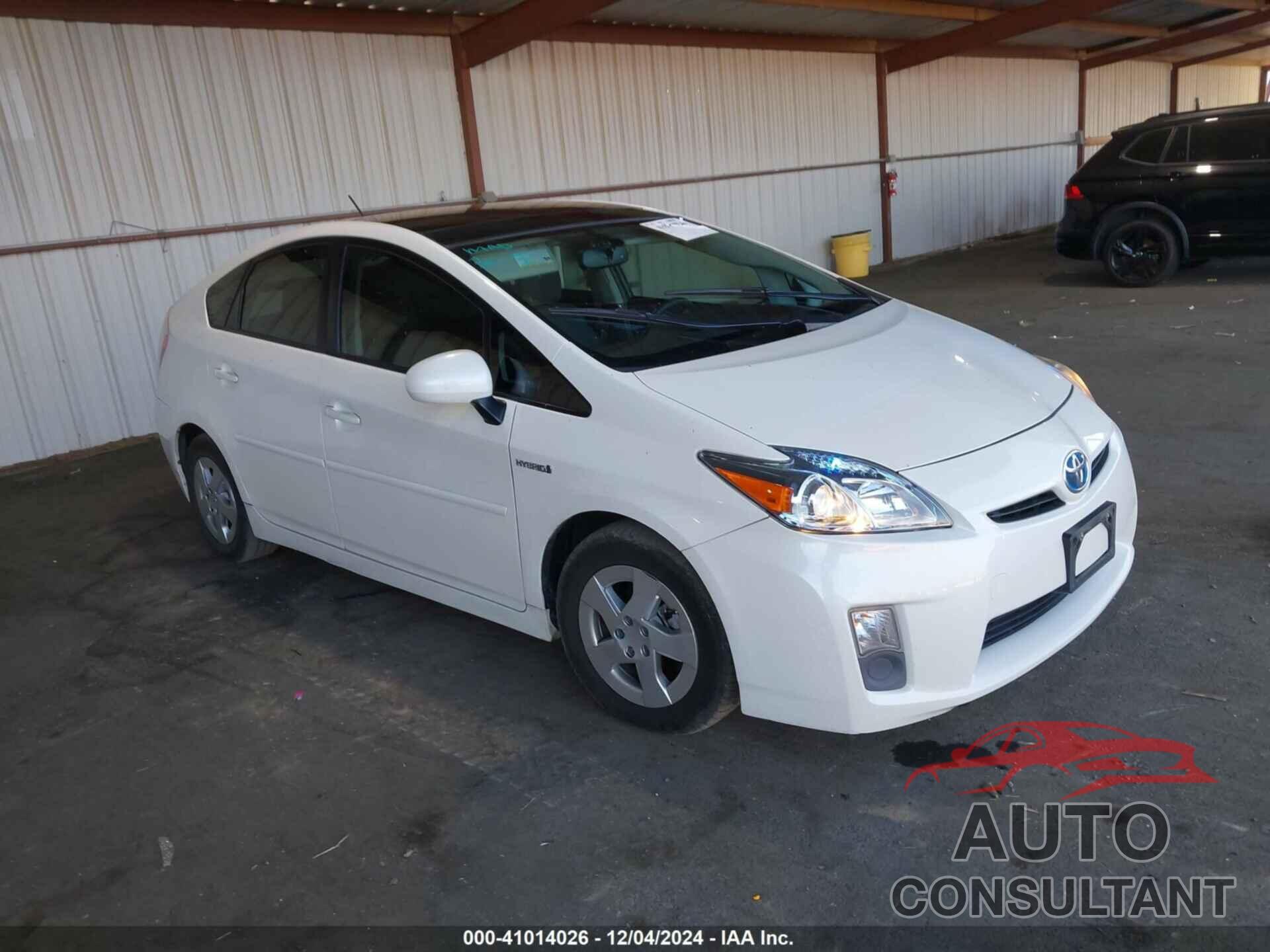 TOYOTA PRIUS 2010 - JTDKN3DU8A0005800