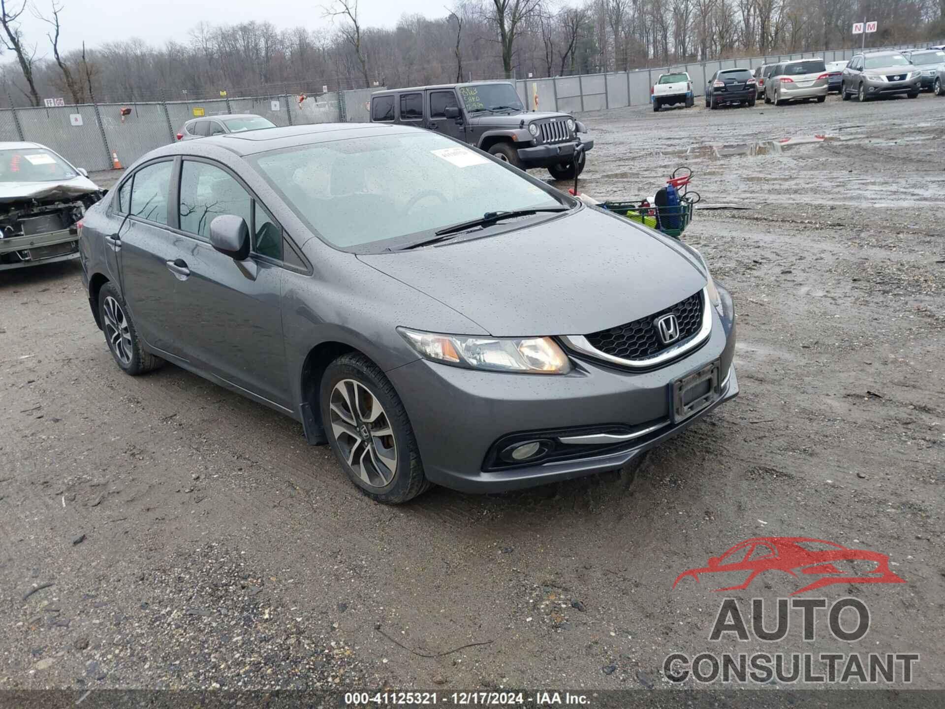 HONDA CIVIC 2013 - 19XFB2F91DE273483