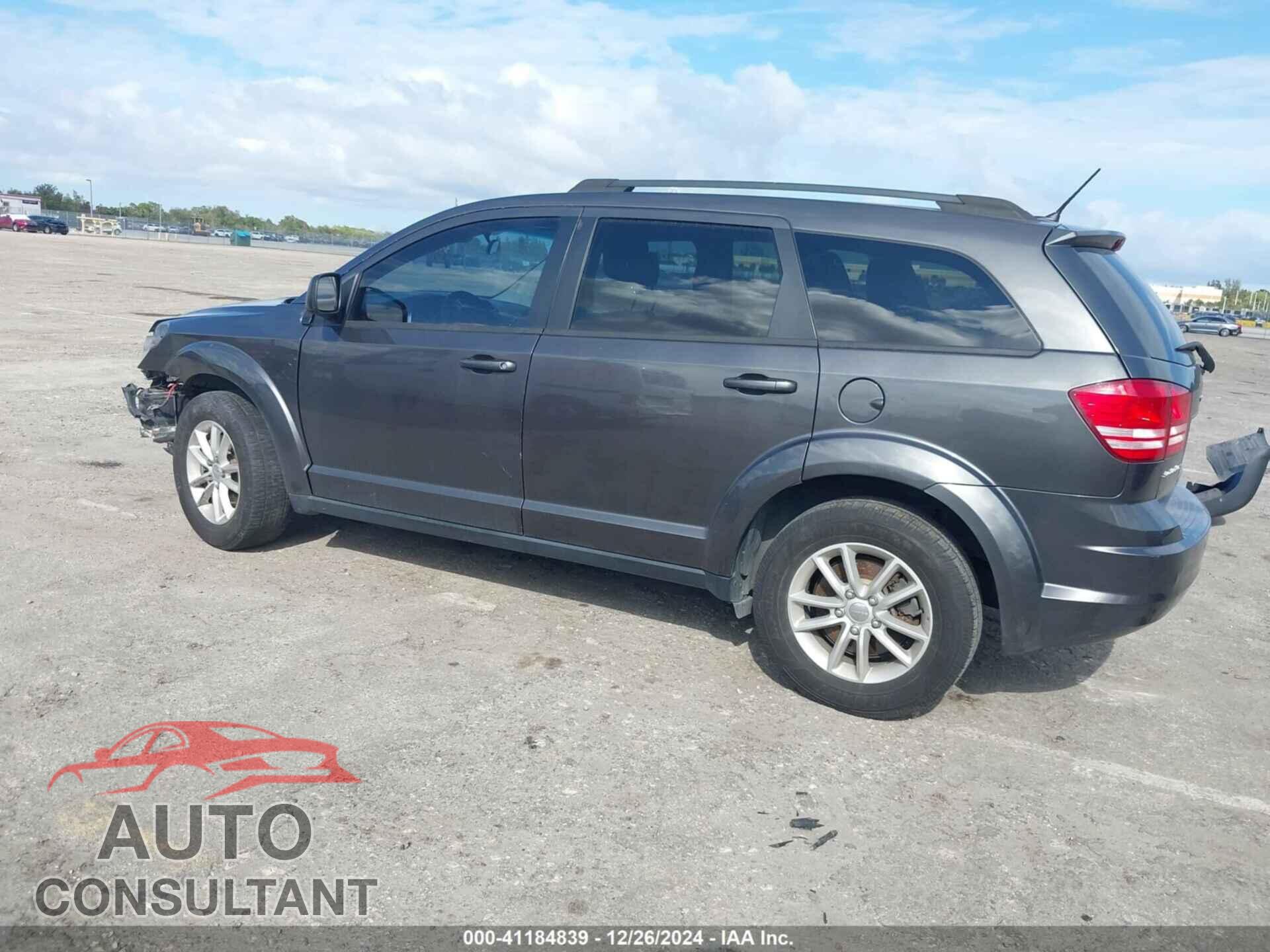DODGE JOURNEY 2017 - 3C4PDCAB5HT673711
