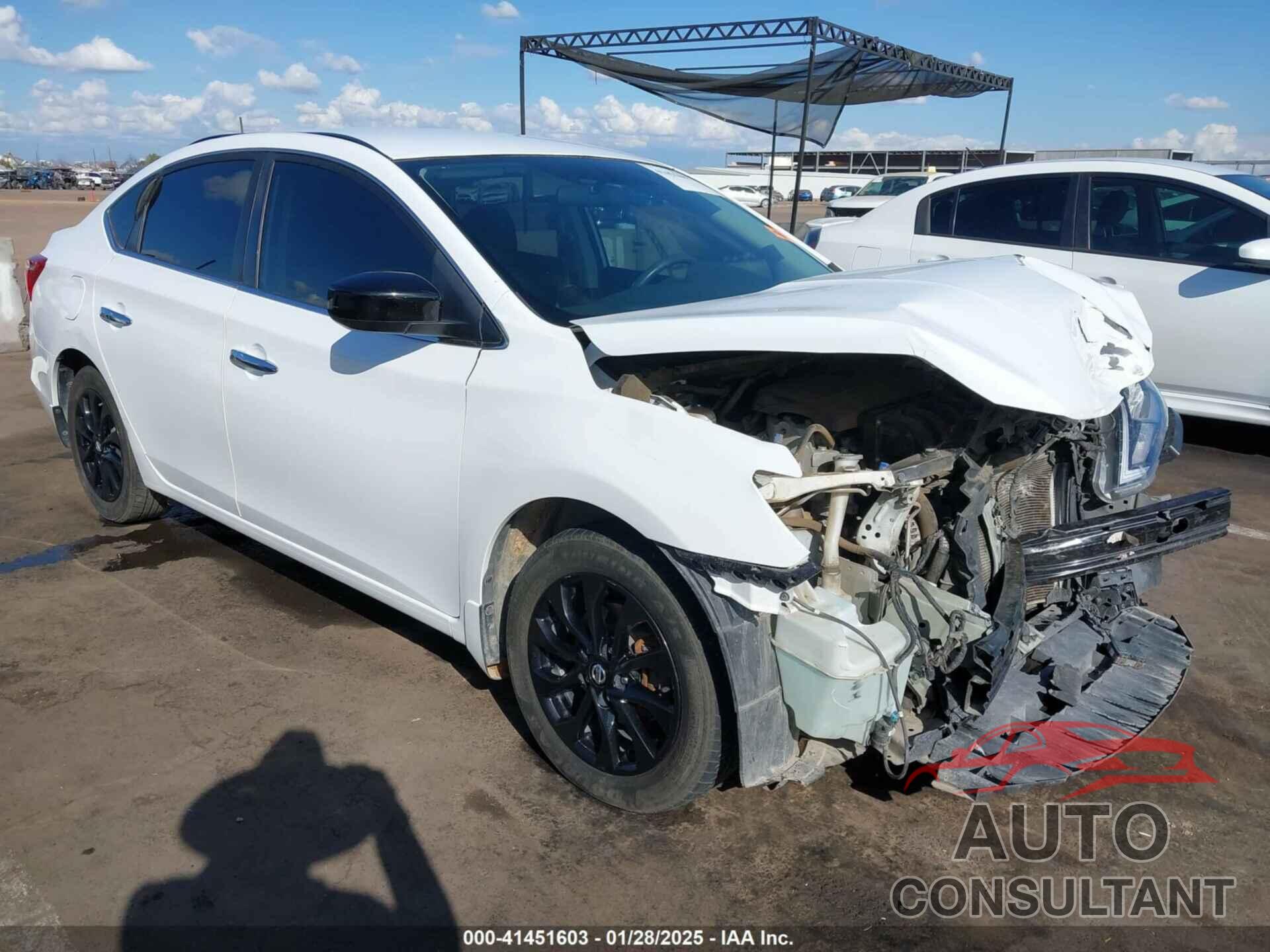 NISSAN SENTRA 2018 - 3N1AB7AP5JY321075