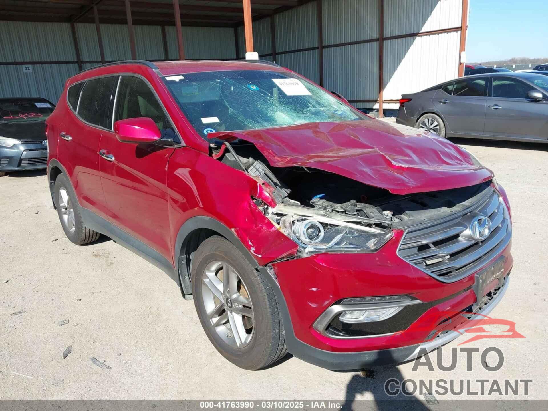 HYUNDAI SANTA FE SPORT 2017 - 5XYZU3LB2HG464956
