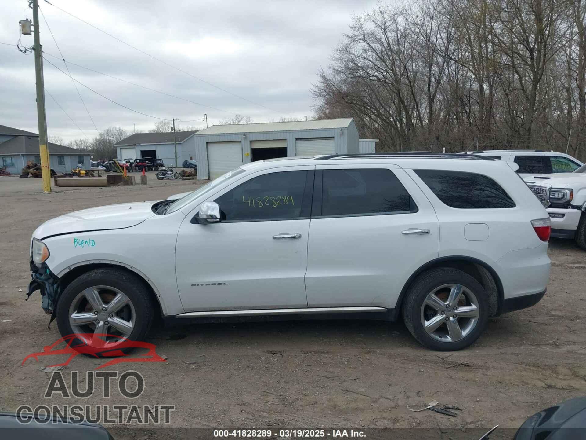 DODGE DURANGO 2013 - 1C4RDJEG7DC687196