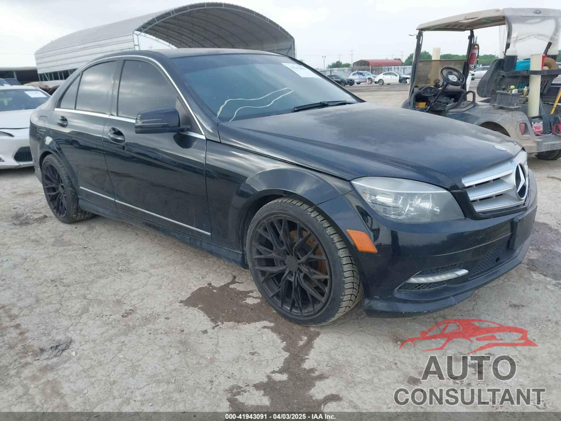 MERCEDES-BENZ C 300 2011 - WDDGF5EB5BR180360