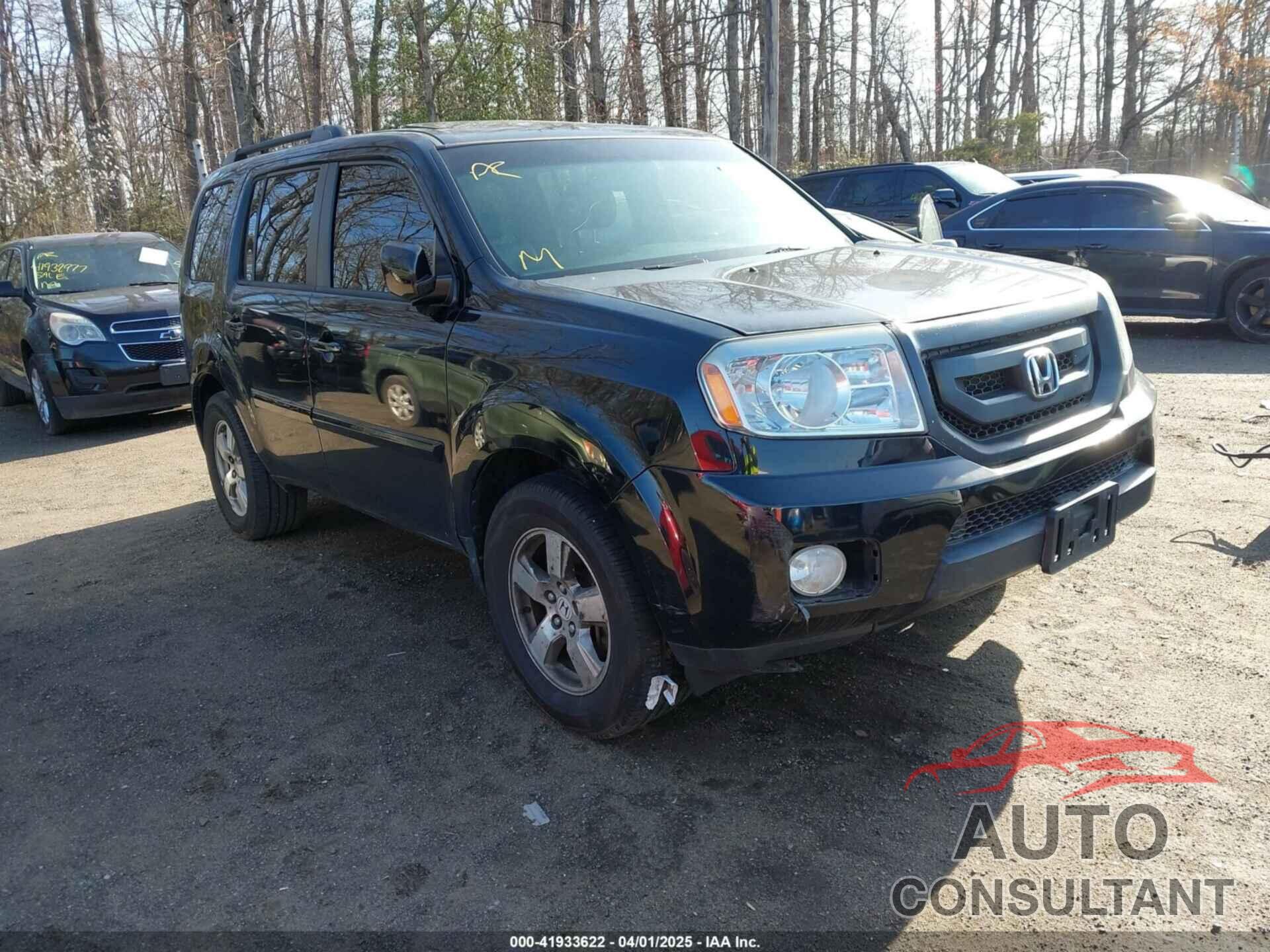 HONDA PILOT 2009 - 5FNYF48529B035212