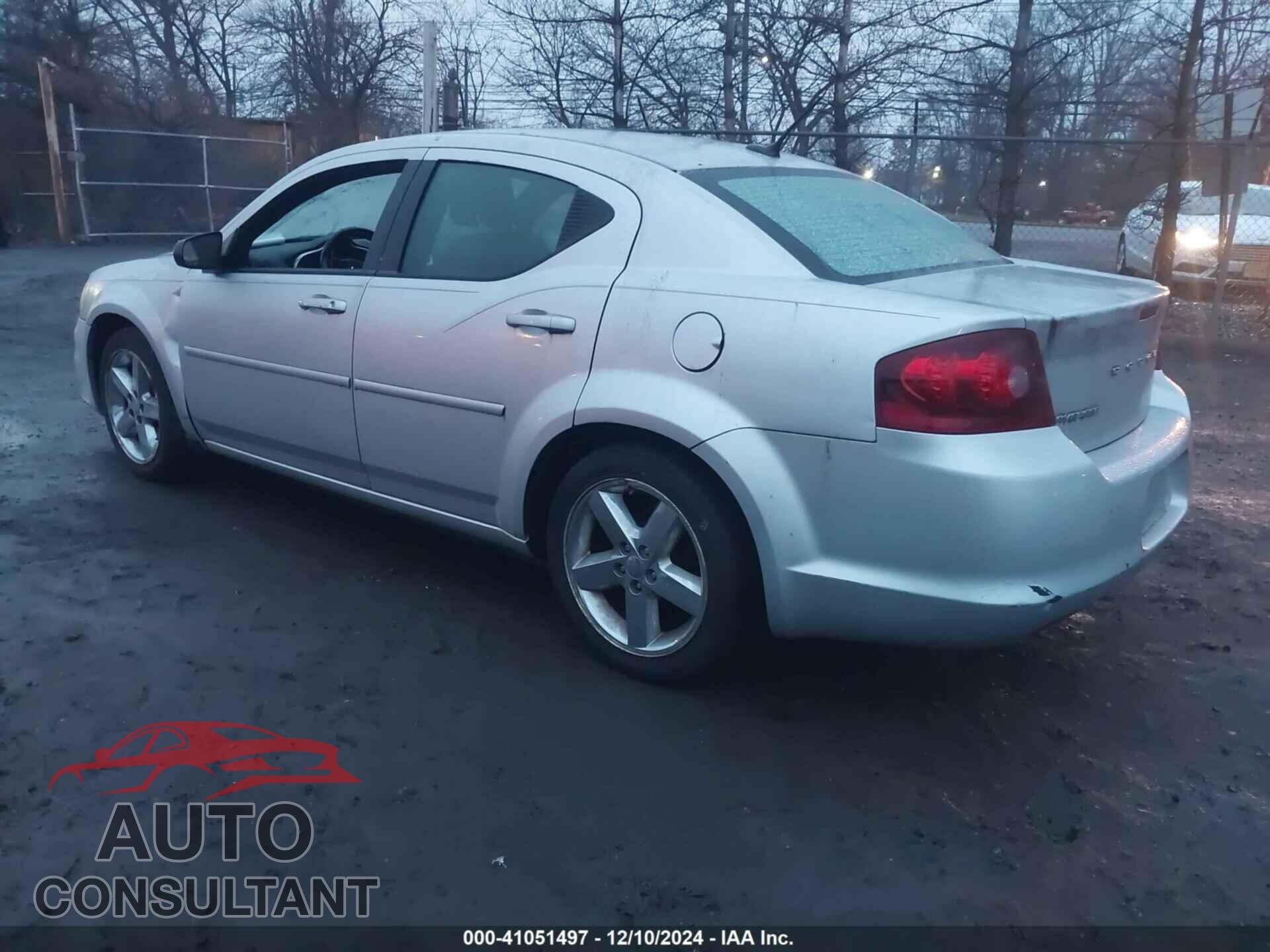 DODGE AVENGER 2012 - 1C3CDZAB0CN237718