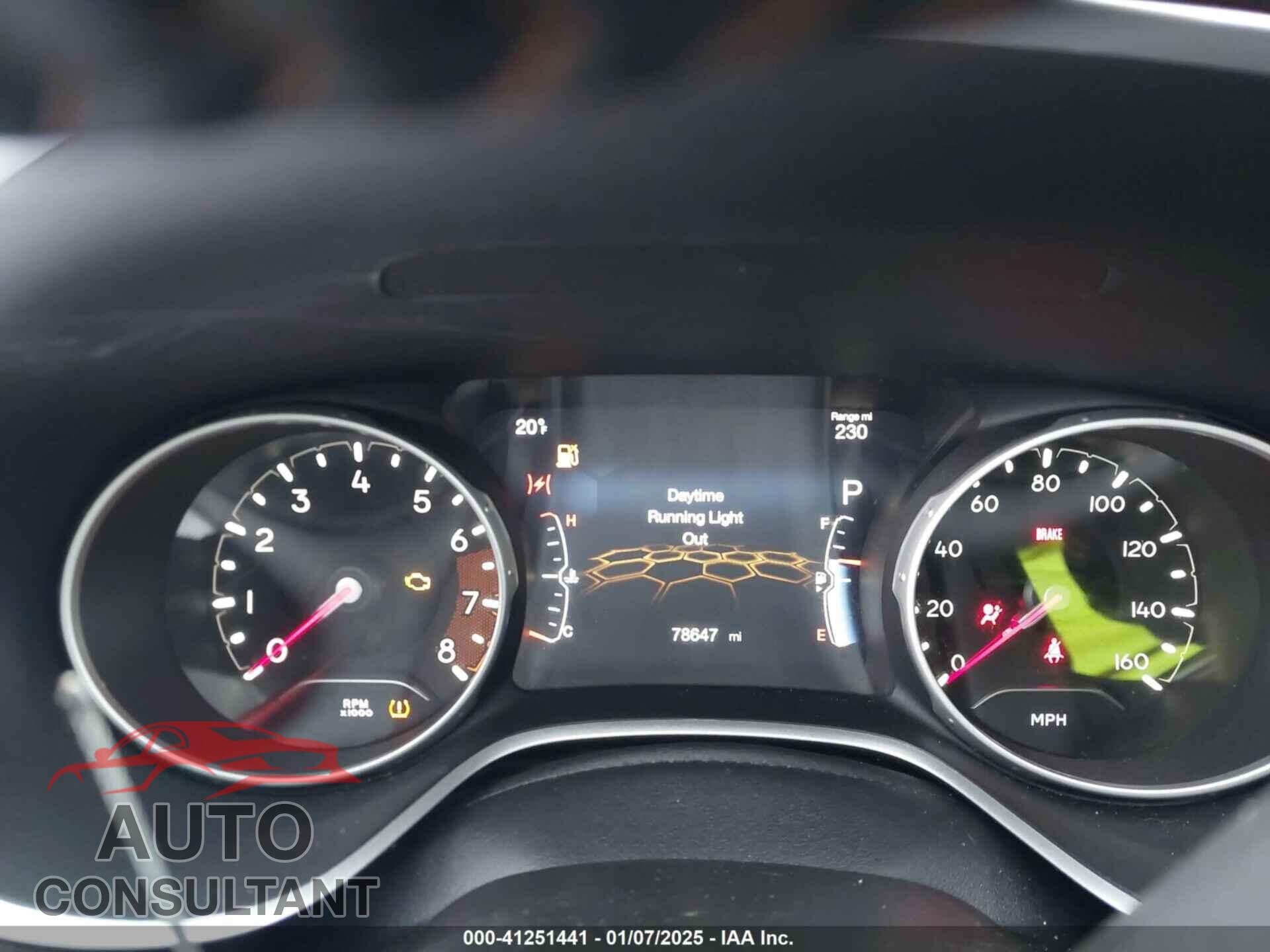JEEP COMPASS 2019 - 3C4NJDCB3KT683020