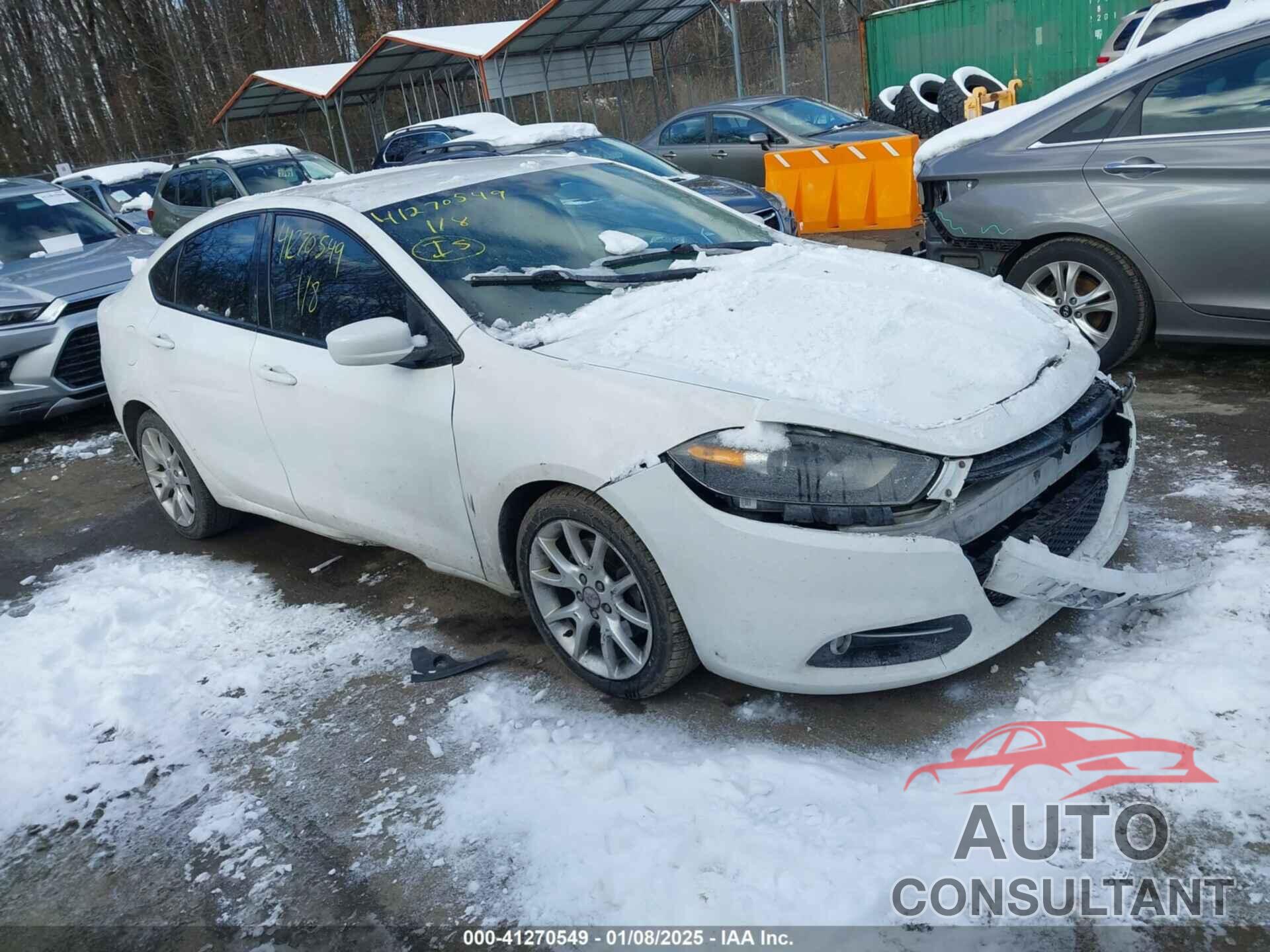 DODGE DART 2013 - 1C3CDFBA6DD334031