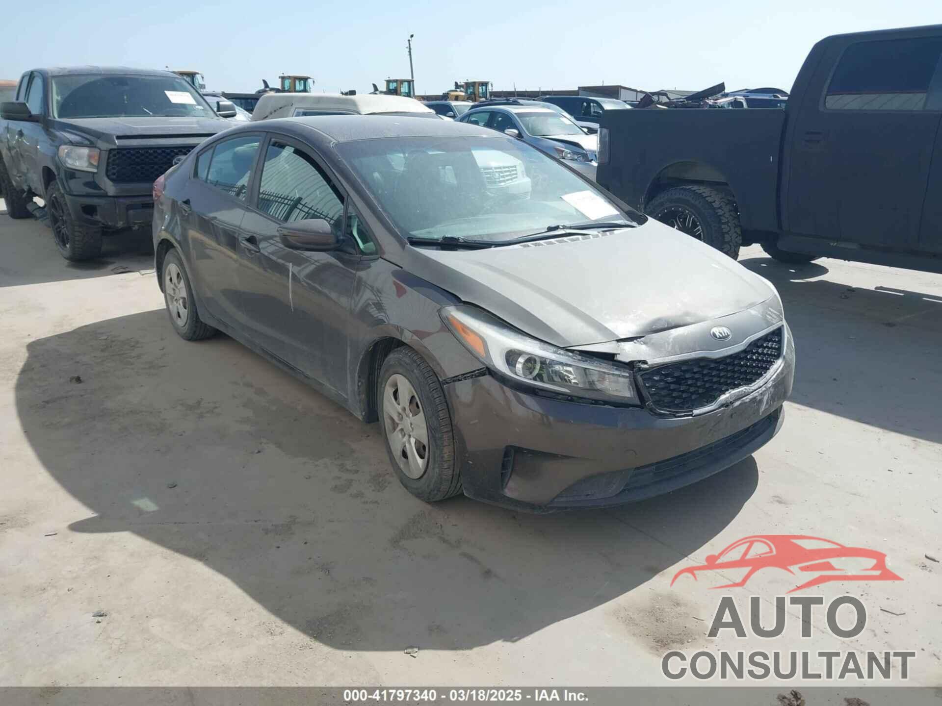 KIA FORTE 2017 - 3KPFK4A72HE130209
