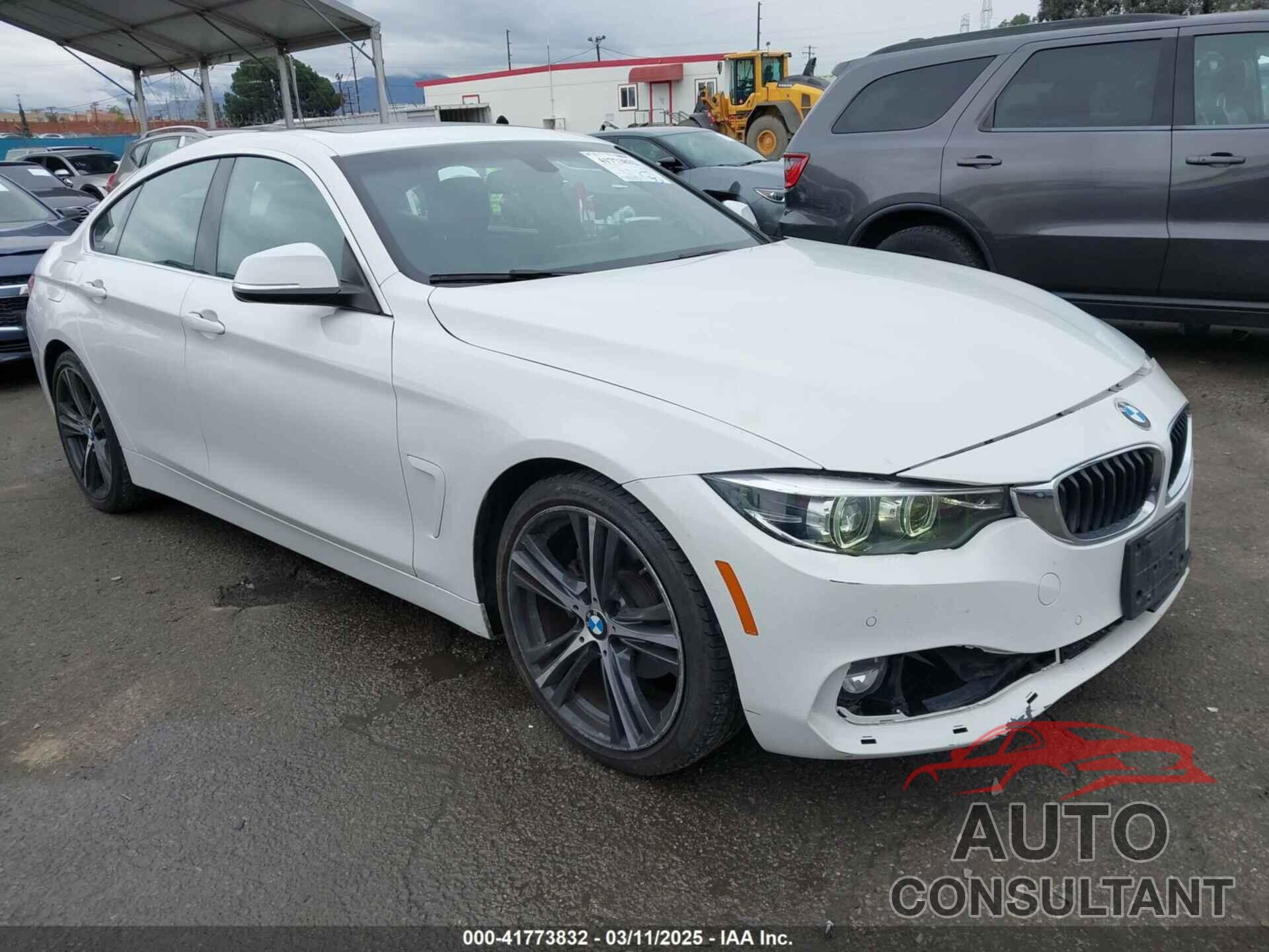 BMW 430I GRAN COUPE 2019 - WBA4J1C57KBM17793