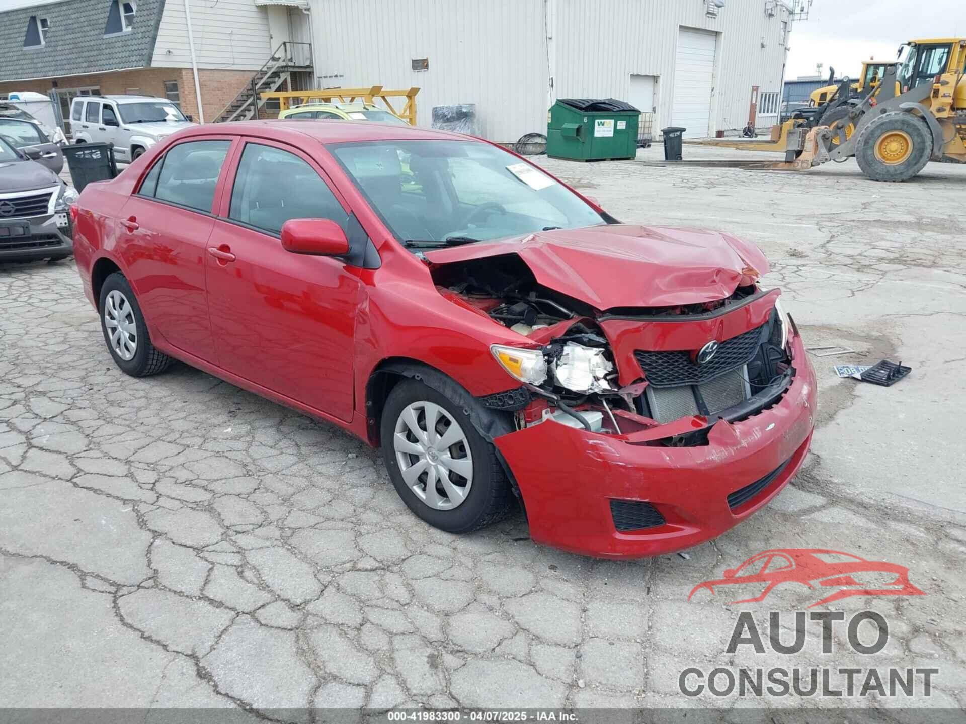 TOYOTA COROLLA 2010 - 2T1BU4EE4AC479118
