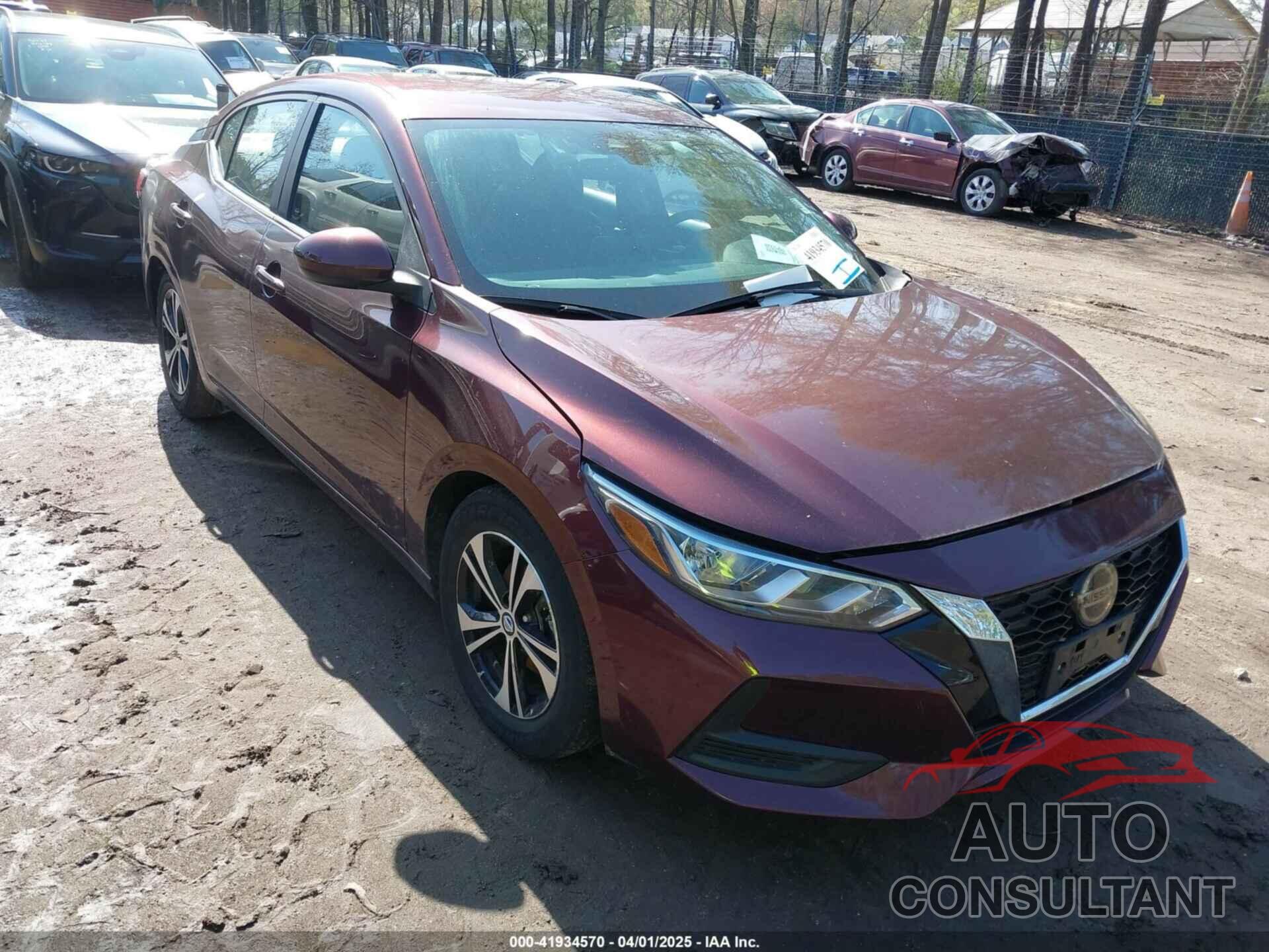 NISSAN SENTRA 2021 - 3N1AB8CV2MY294830