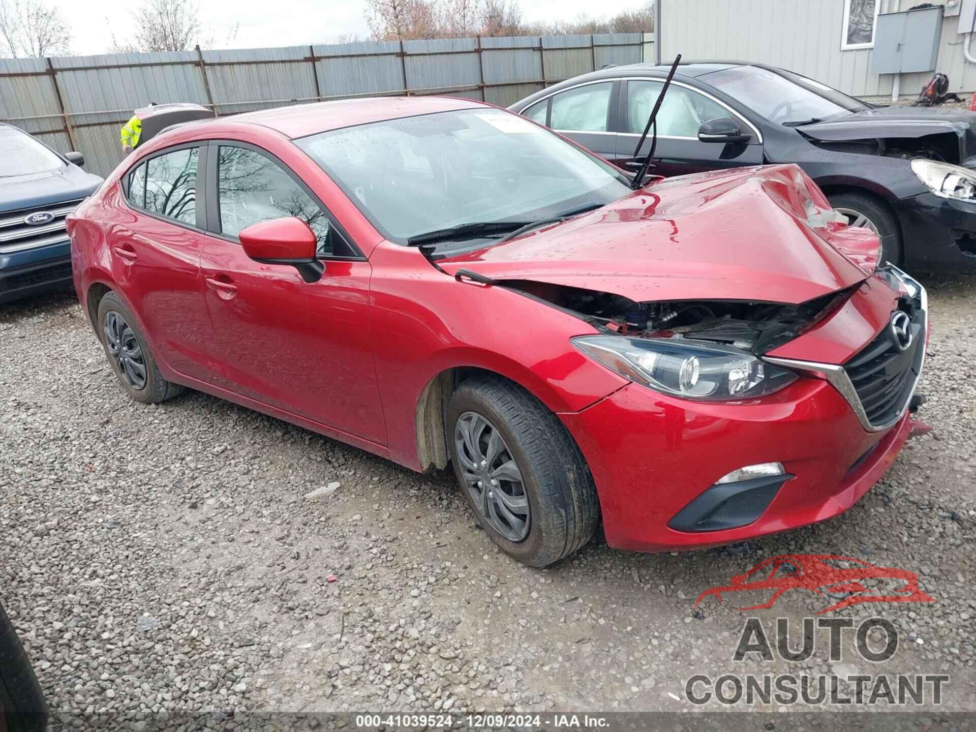MAZDA MAZDA3 2014 - 3MZBM1U79EM104353