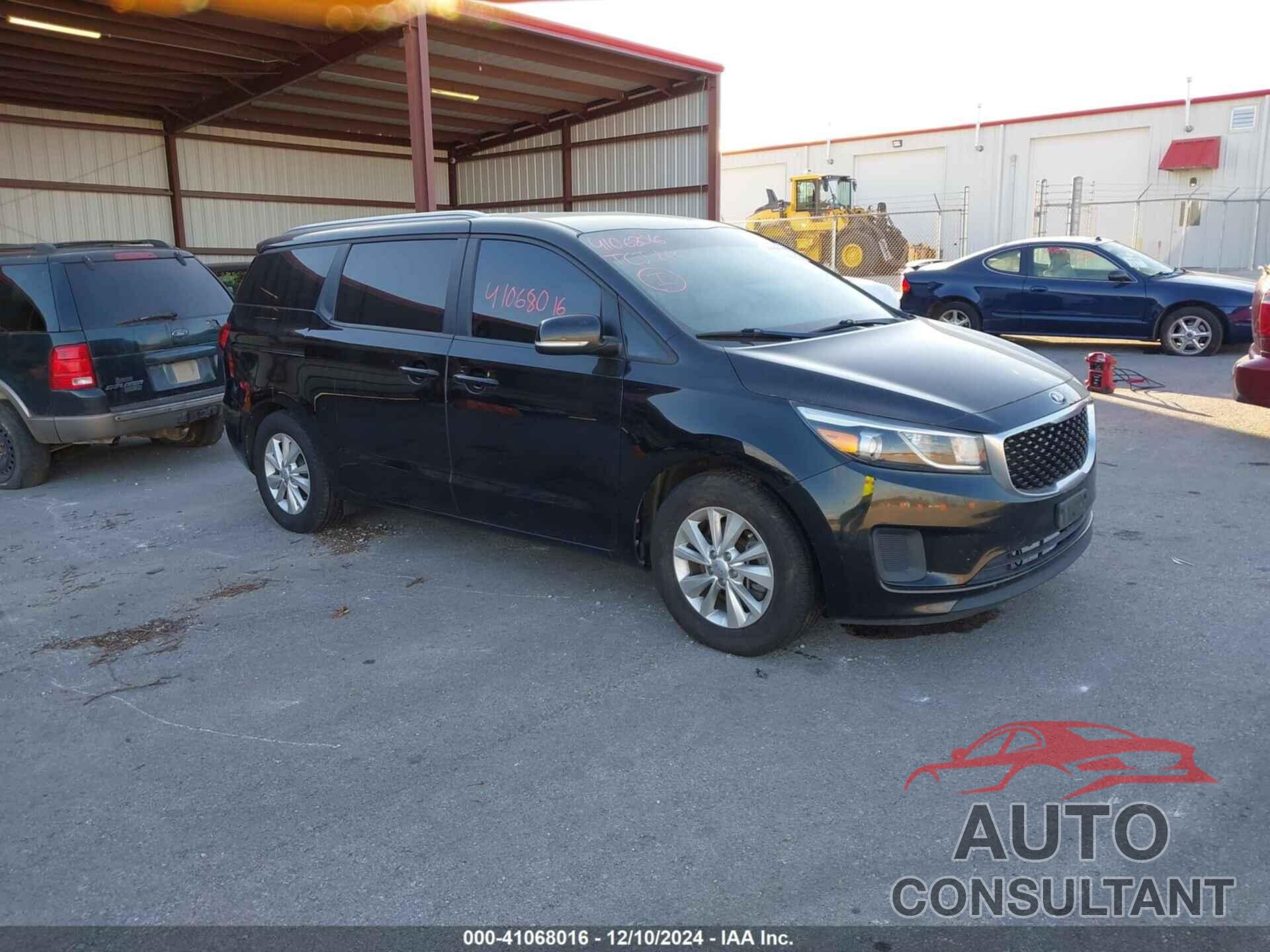 KIA SEDONA 2016 - KNDMB5C13G6114725