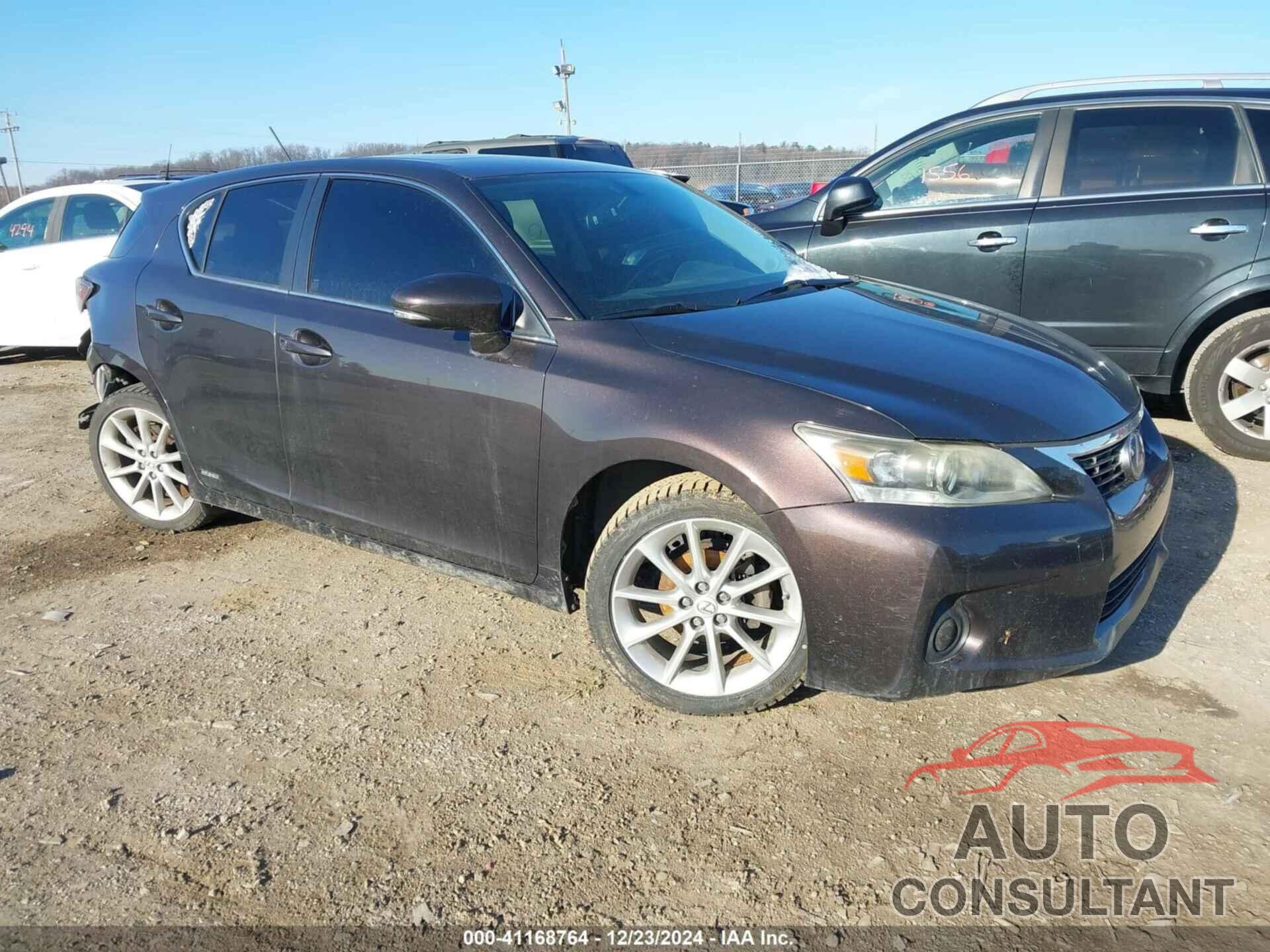 LEXUS CT 200H 2012 - JTHKD5BH0C2057741