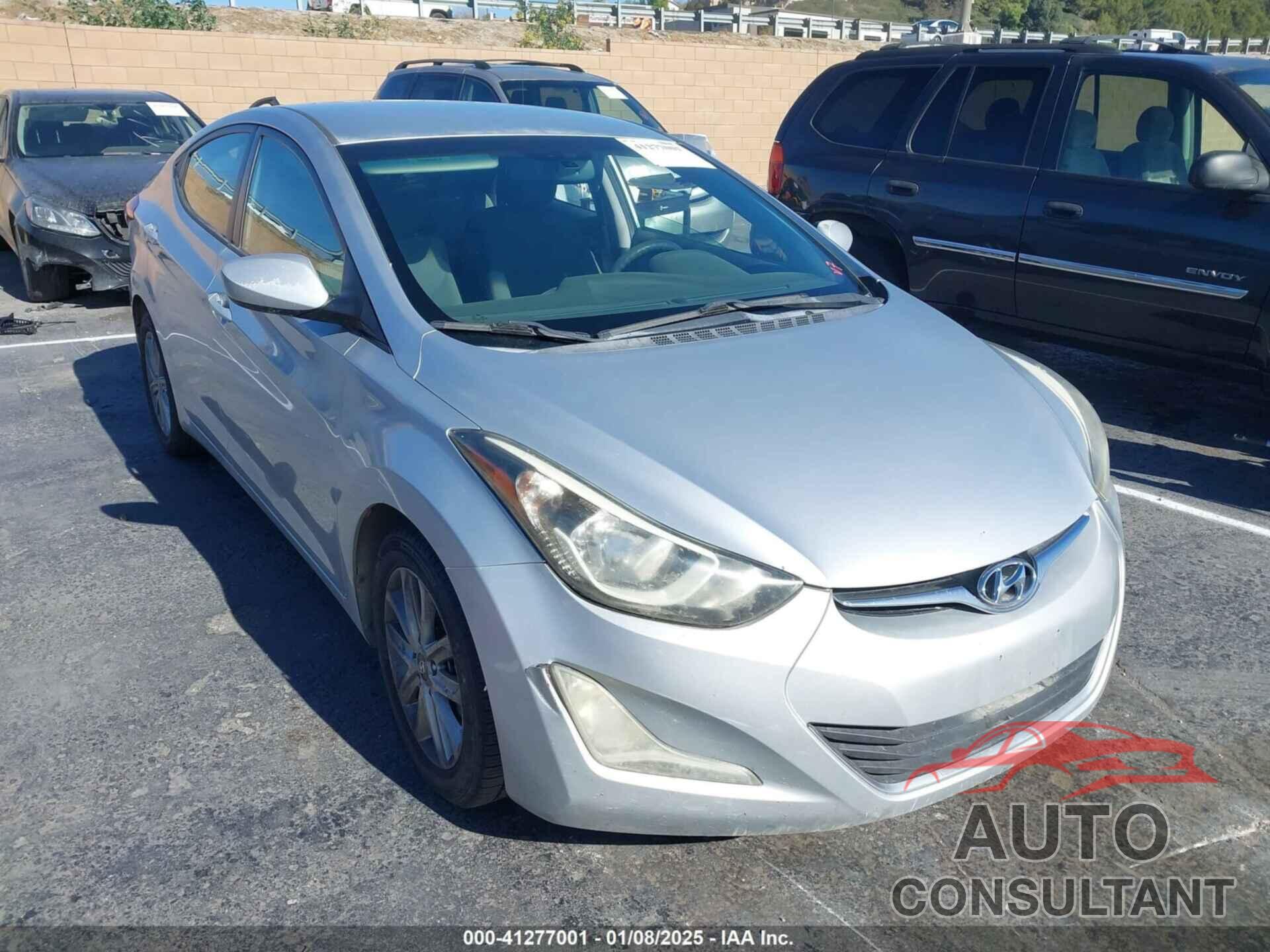 HYUNDAI ELANTRA 2014 - 5NPDH4AE4EH496720