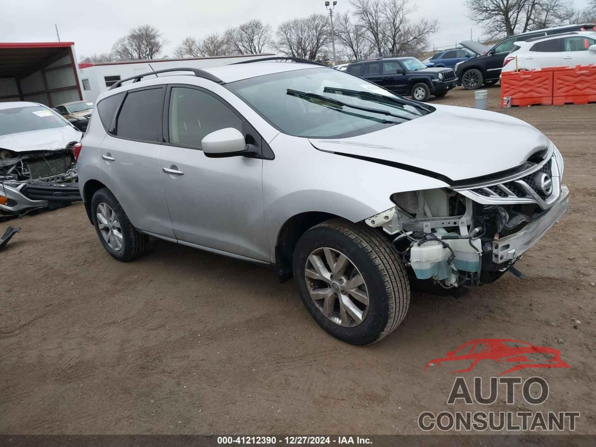 NISSAN MURANO 2013 - JN8AZ1MW1DW304086