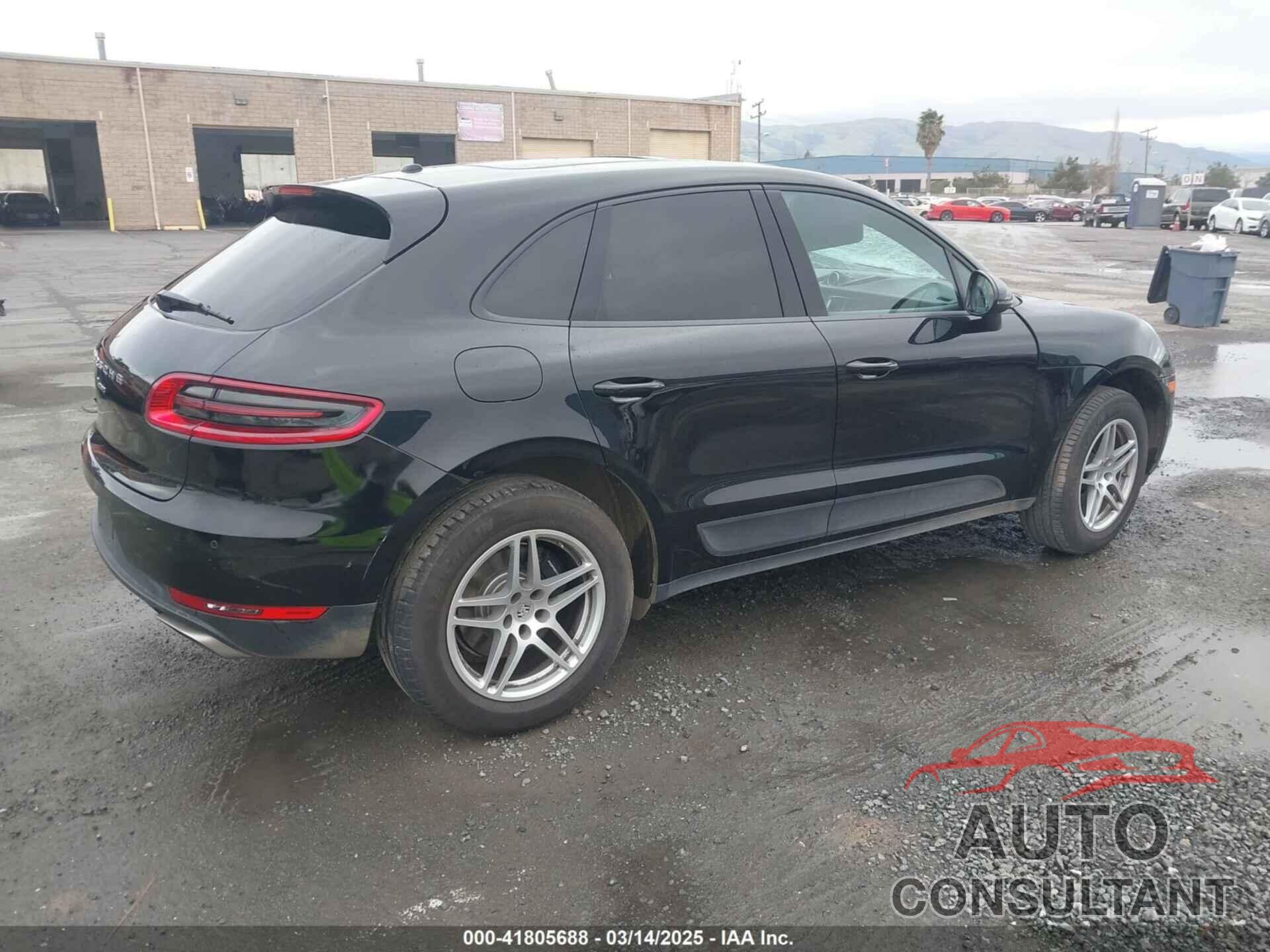 PORSCHE MACAN 2017 - WP1AA2A59HLB06348