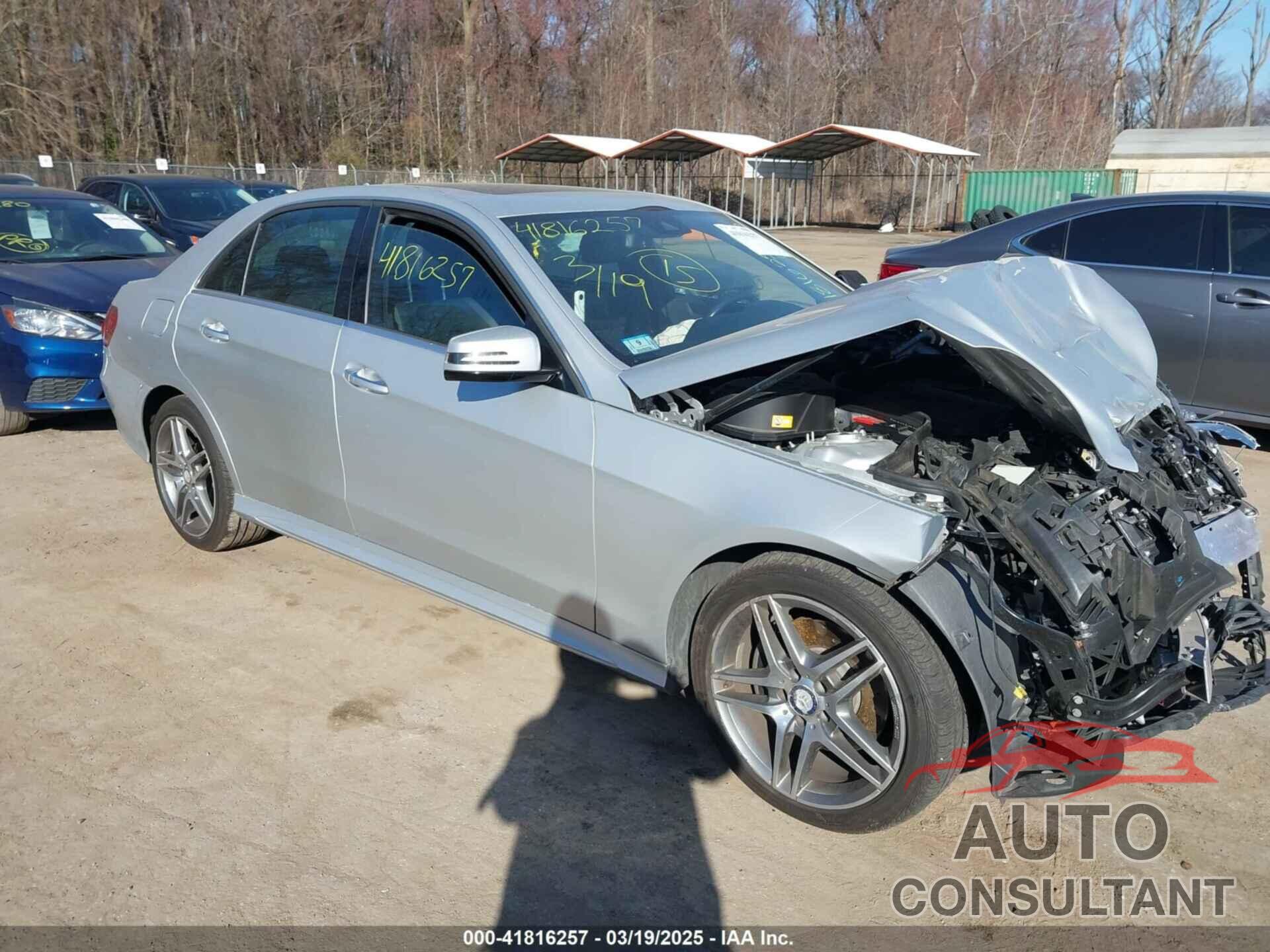 MERCEDES-BENZ E 350 2016 - WDDHF8JB9GB241589