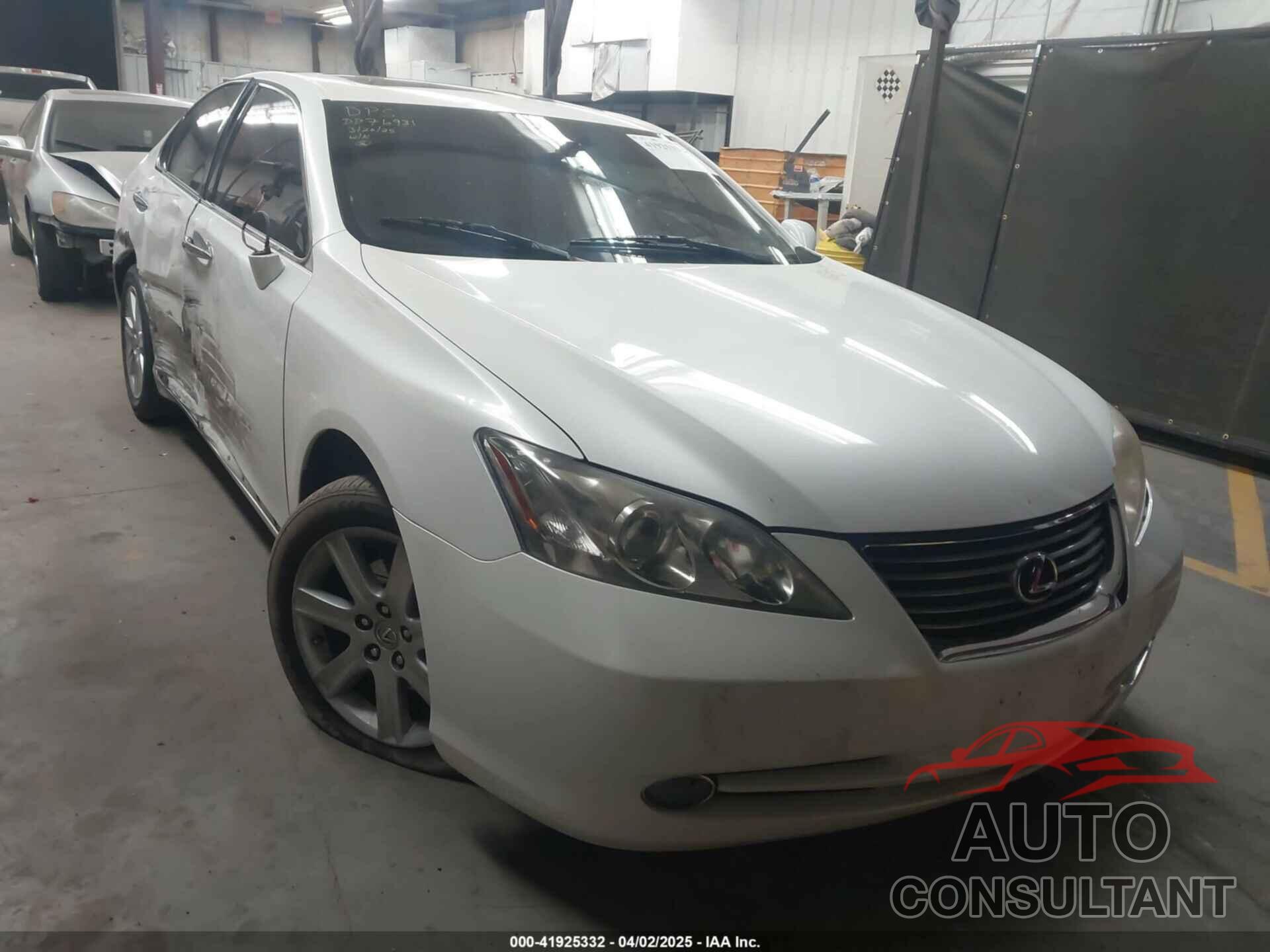 LEXUS ES 350 2009 - JTHBJ46G892304985