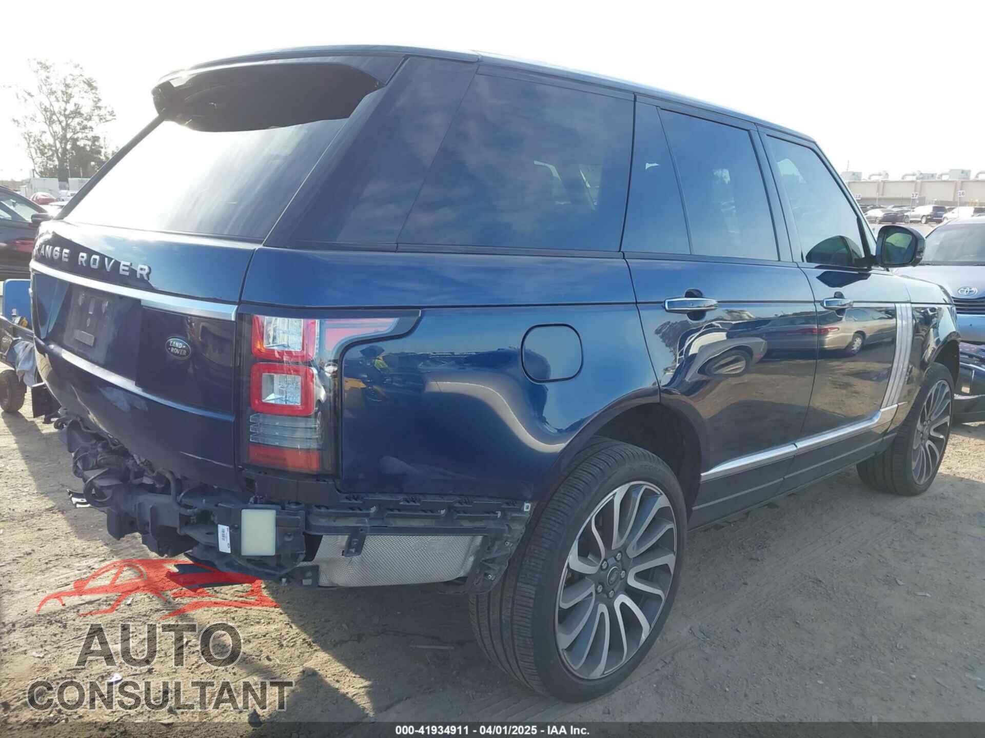 LAND ROVER RANGE ROVER 2013 - SALGV2EF3DA112289