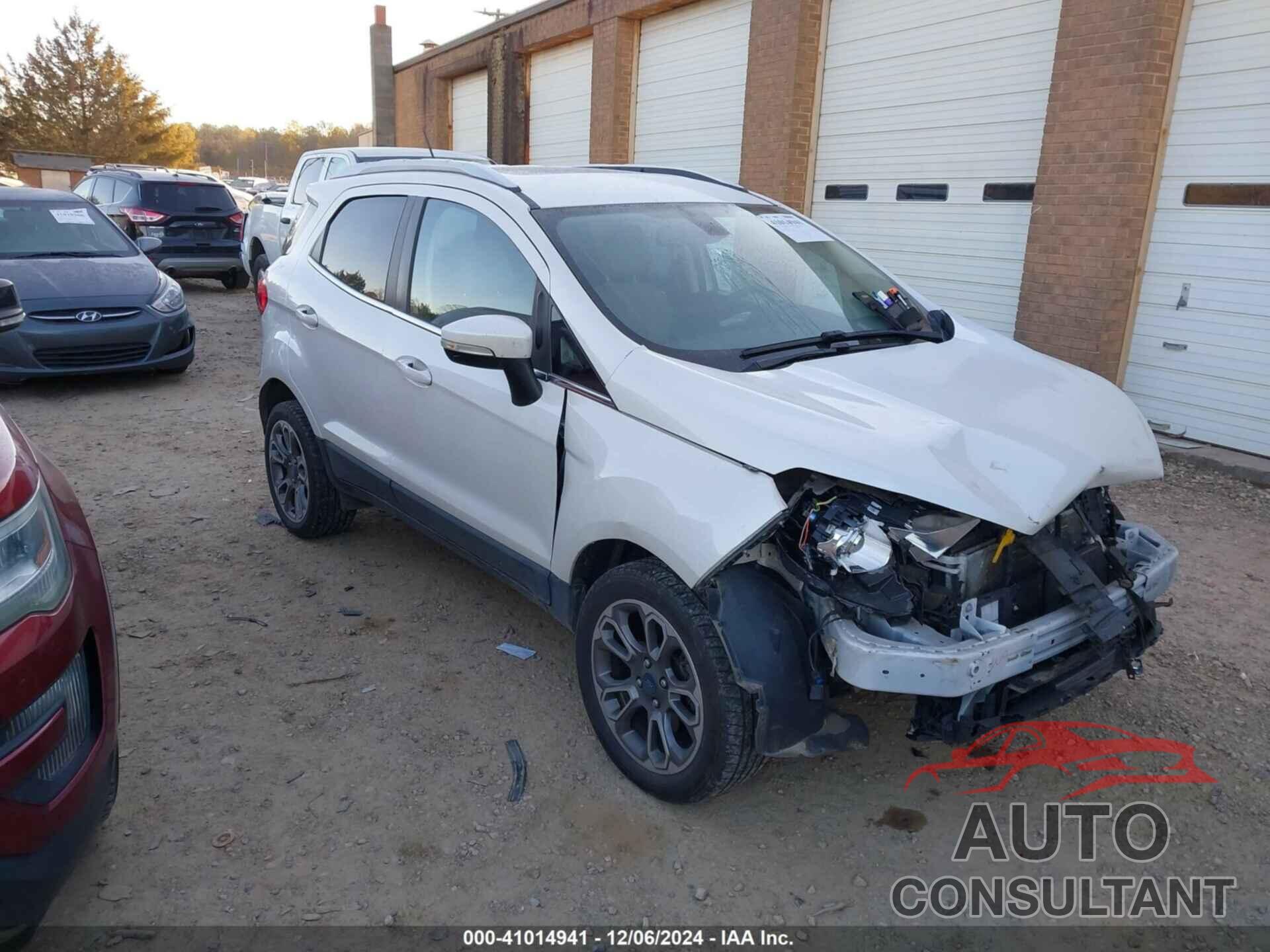 FORD ECOSPORT 2018 - MAJ6P1WL0JC173522