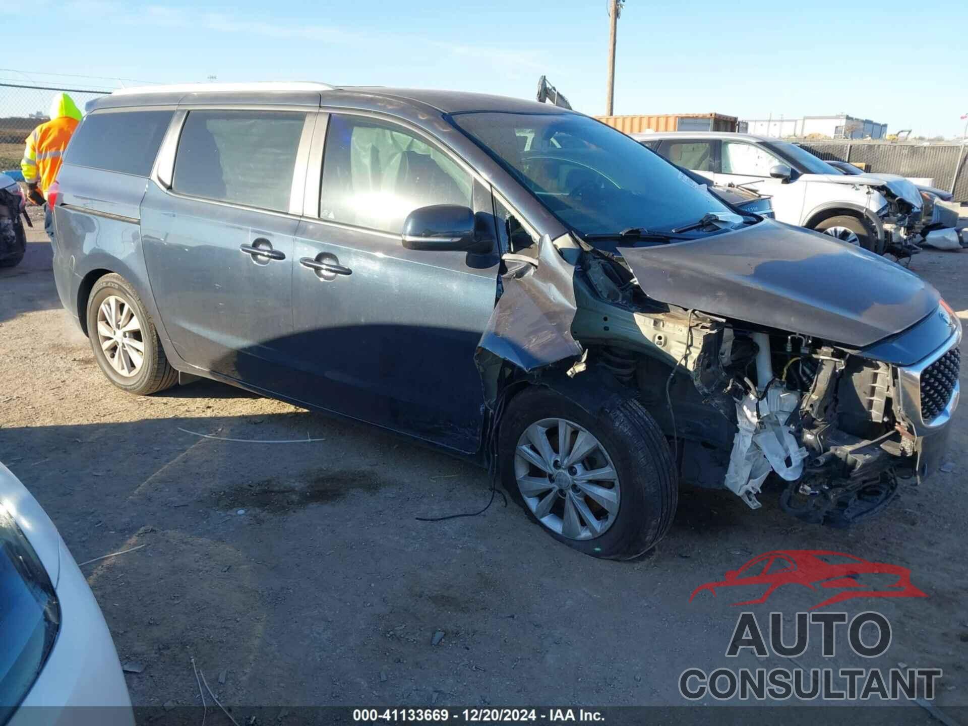 KIA SEDONA 2016 - KNDMB5C10G6179225