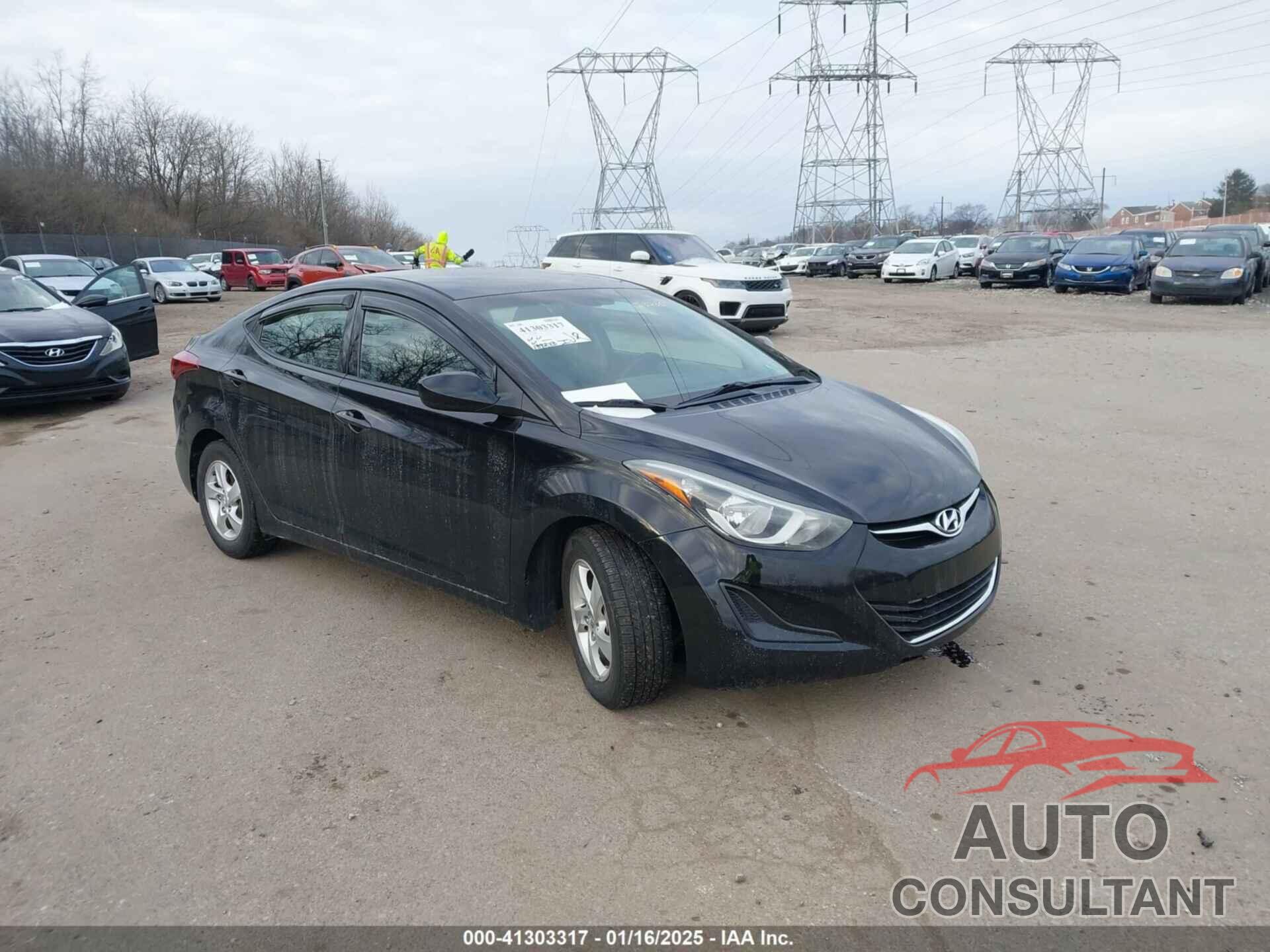 HYUNDAI ELANTRA 2014 - 5NPDH4AE8EH537351